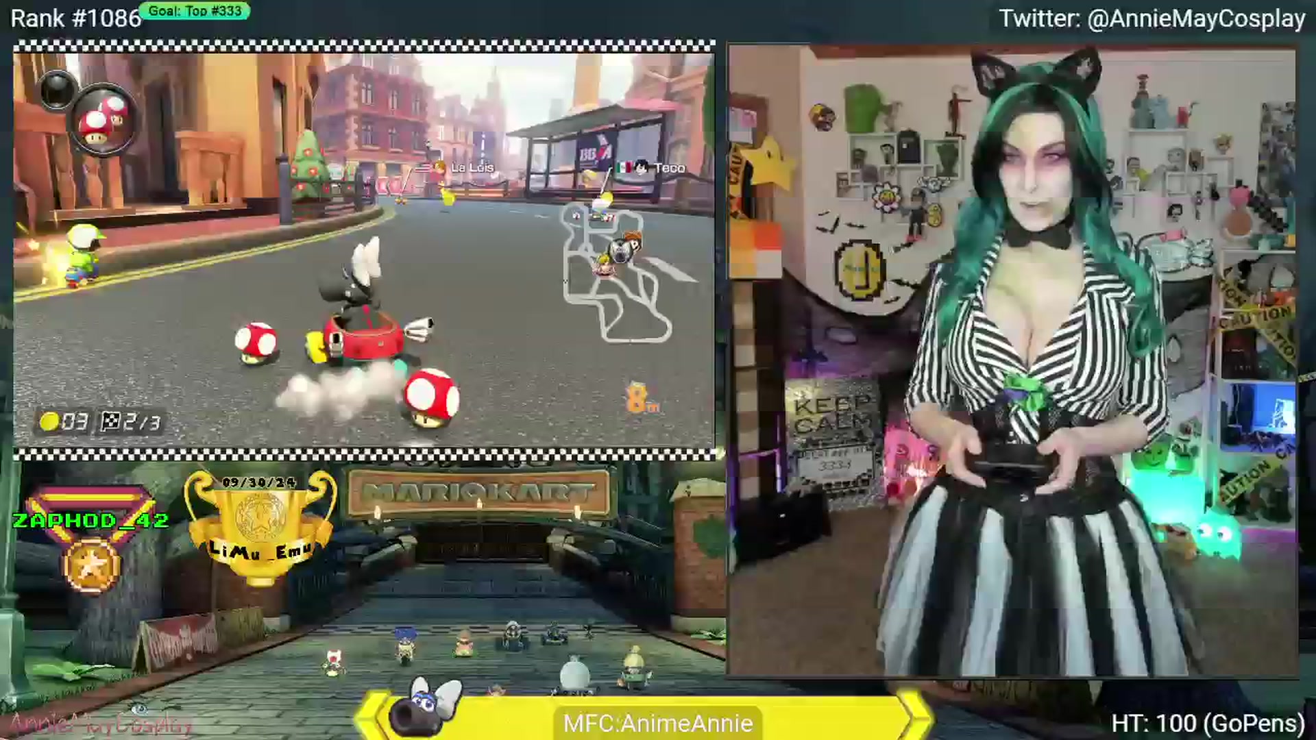 Gallery image thumbnail from AnimeAnnie's myfreecams stream on, 10/27/2024, 02:32 image 7 of 20
