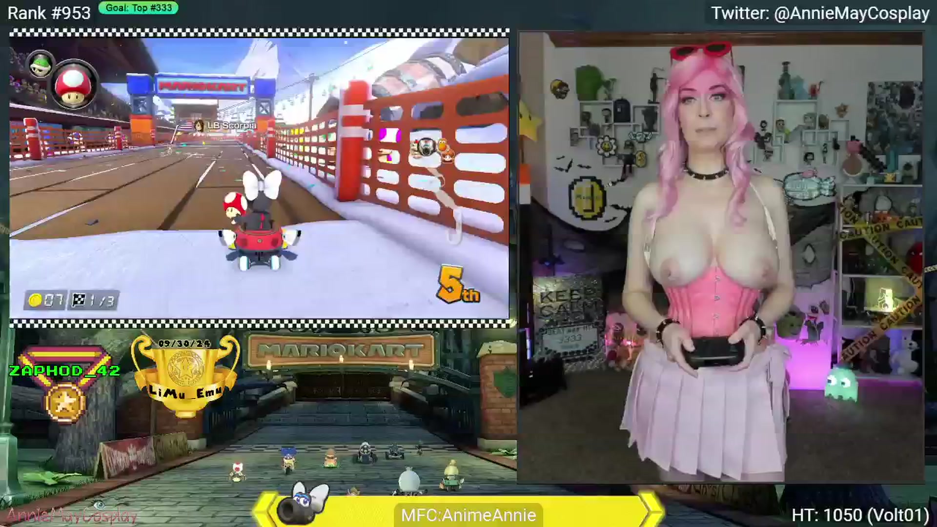 Gallery image thumbnail from AnimeAnnie's myfreecams stream on, 10/29/2024, 03:25 image 5 of 20