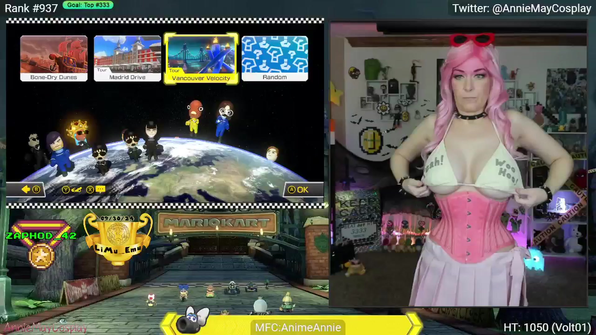 Gallery image thumbnail from AnimeAnnie's myfreecams stream on, 10/29/2024, 03:25 image 14 of 20