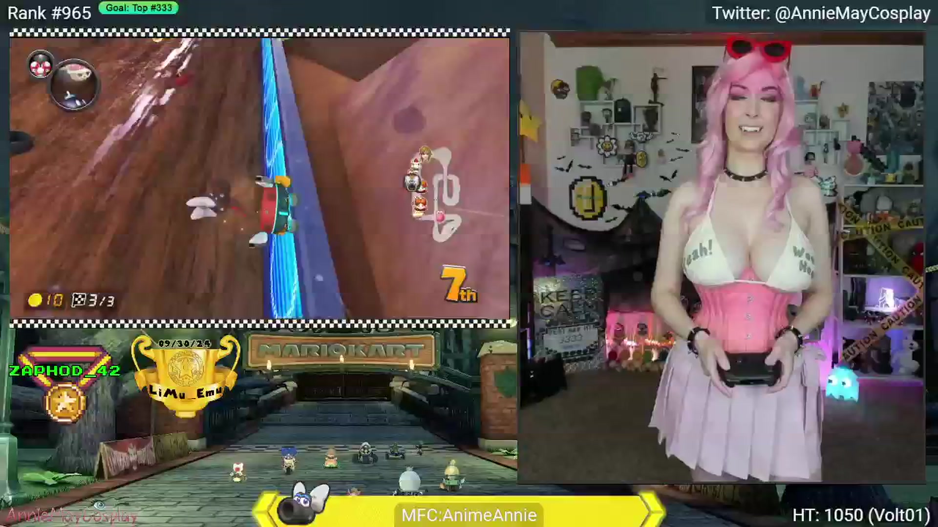 Gallery image thumbnail from AnimeAnnie's myfreecams stream on, 10/29/2024, 03:25 image 4 of 20