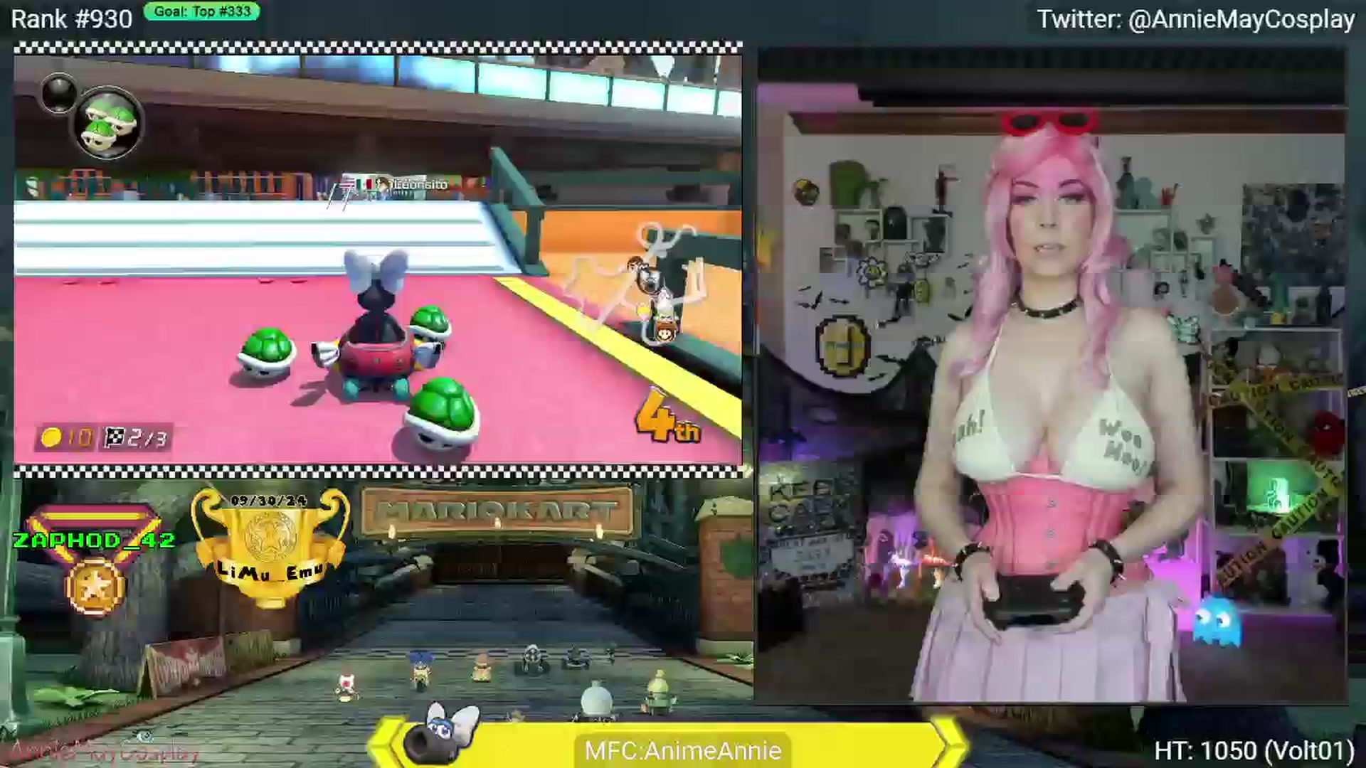 Gallery image thumbnail from AnimeAnnie's myfreecams stream on, 10/29/2024, 03:25 image 18 of 20