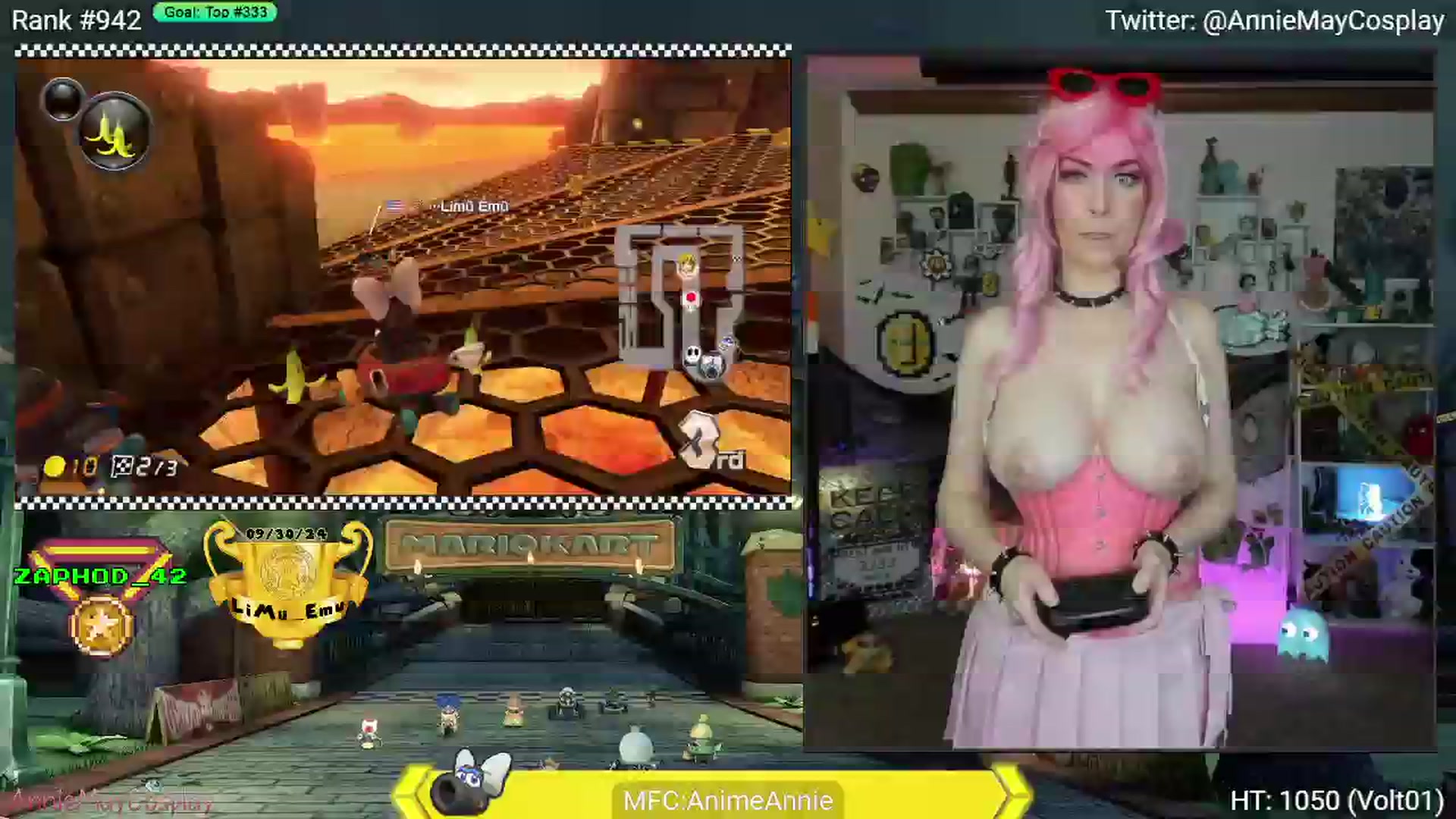Gallery image thumbnail from AnimeAnnie's myfreecams stream on, 10/29/2024, 03:25 image 12 of 20