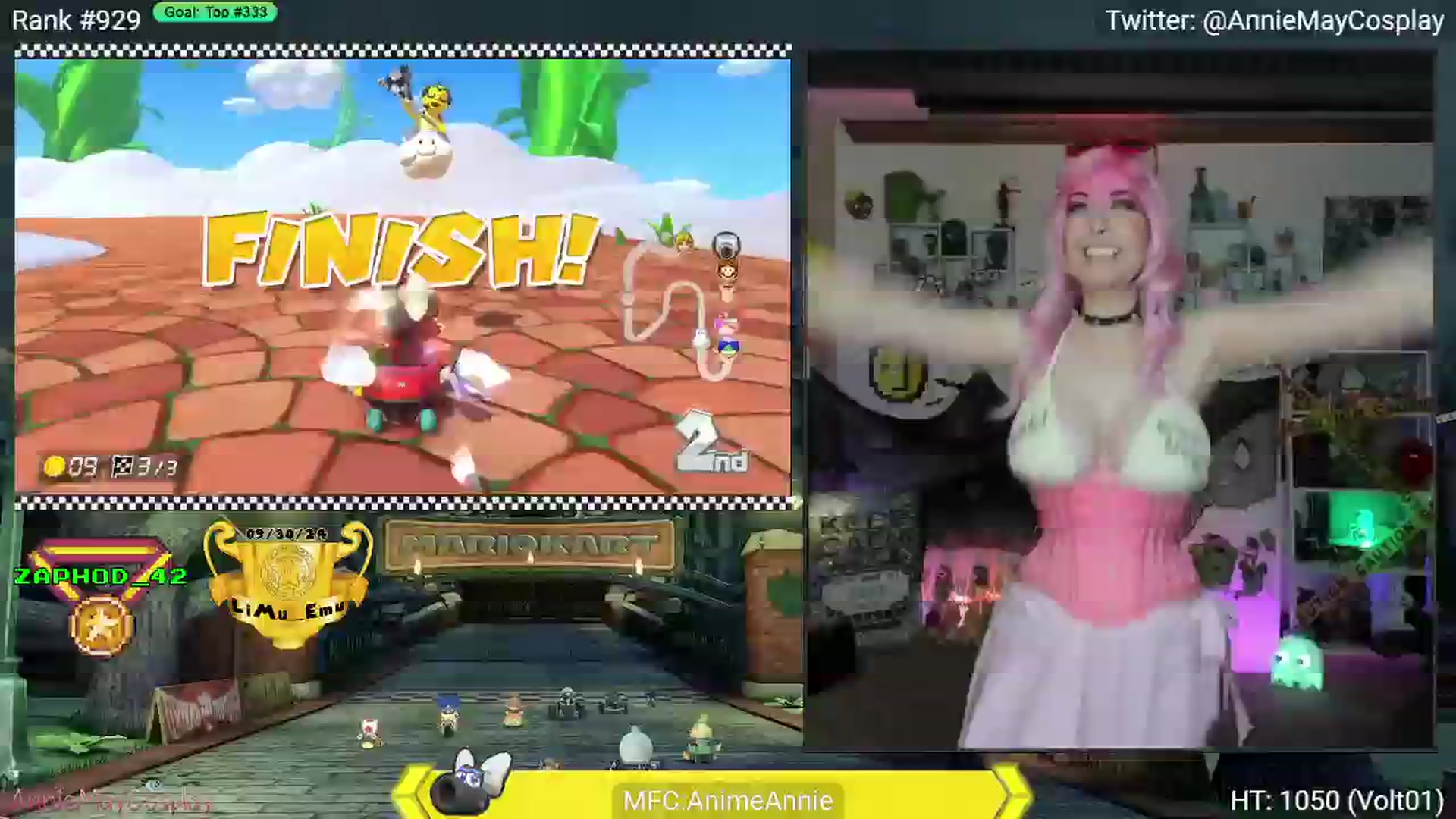 Gallery image thumbnail from AnimeAnnie's myfreecams stream on, 10/29/2024, 03:25 image 20 of 20