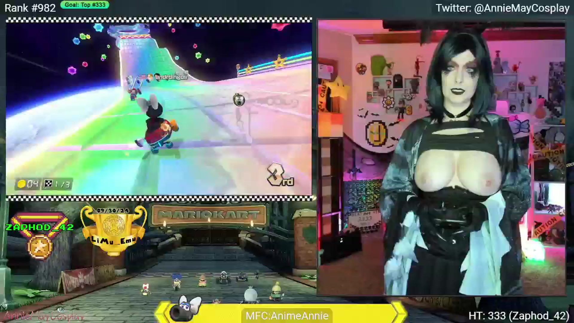Gallery image thumbnail from AnimeAnnie's myfreecams stream on, 10/31/2024, 01:40 image 11 of 20