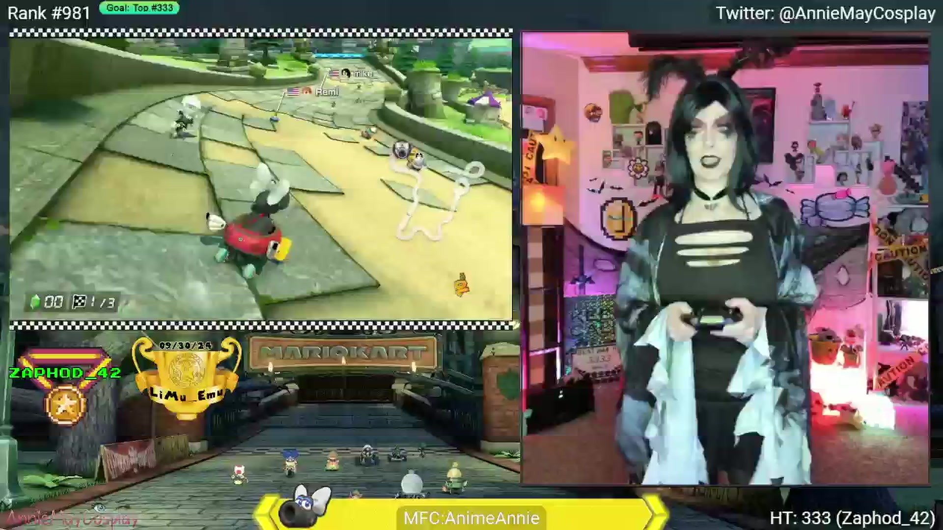 Gallery image thumbnail from AnimeAnnie's myfreecams stream on, 10/31/2024, 01:40 image 13 of 20