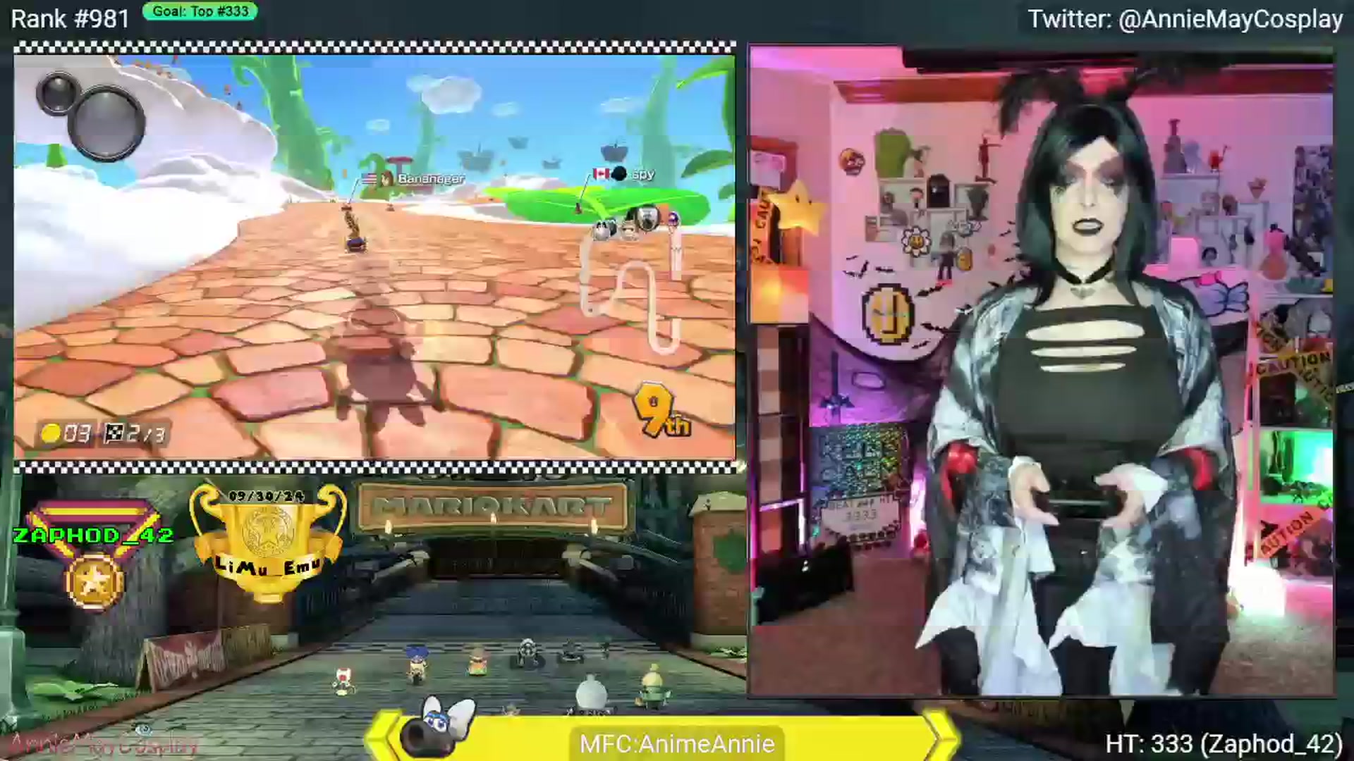 Gallery image thumbnail from AnimeAnnie's myfreecams stream on, 10/31/2024, 01:40 image 15 of 20