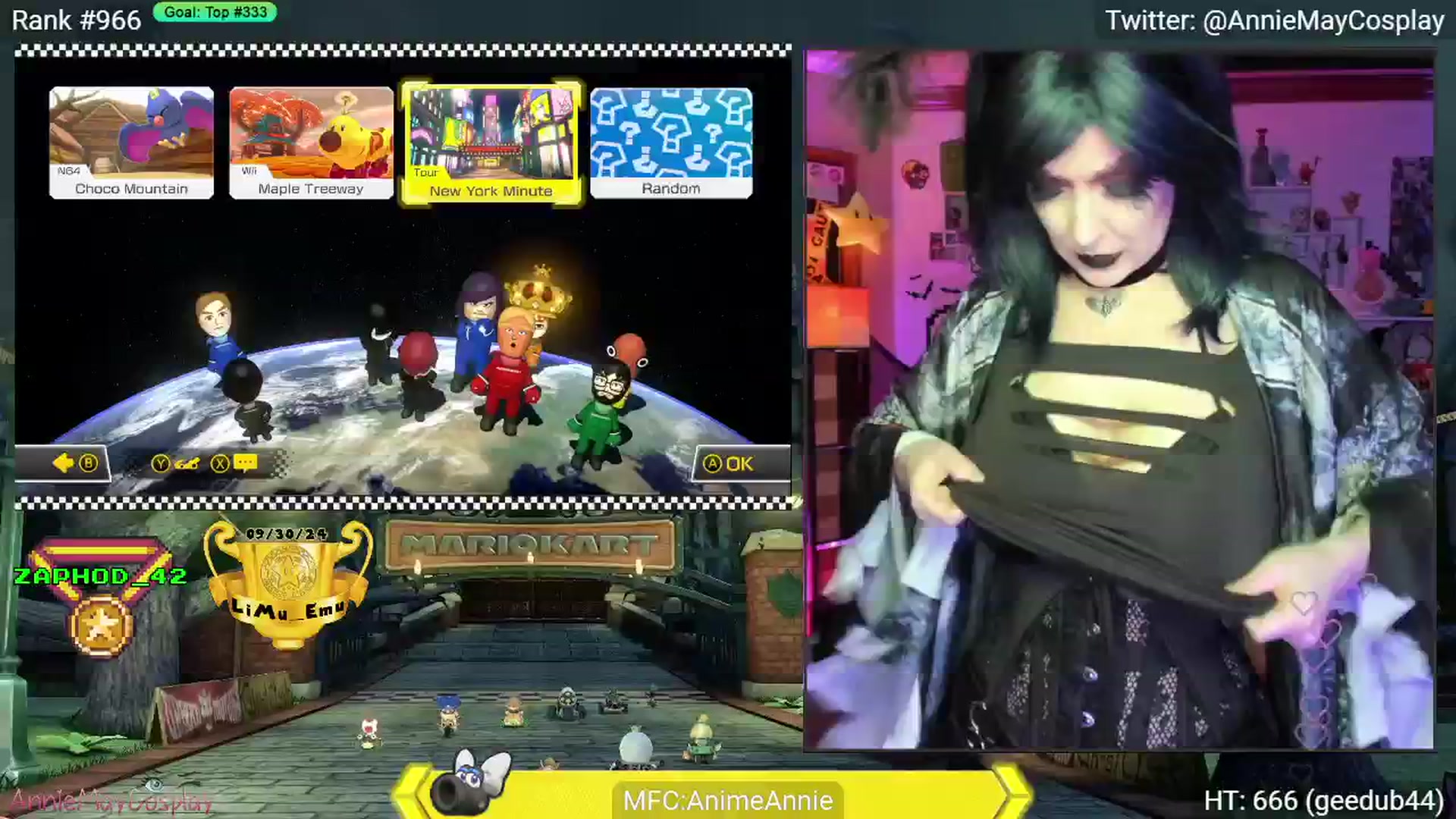 Gallery image thumbnail from AnimeAnnie's myfreecams stream on, 10/31/2024, 01:40 image 19 of 20