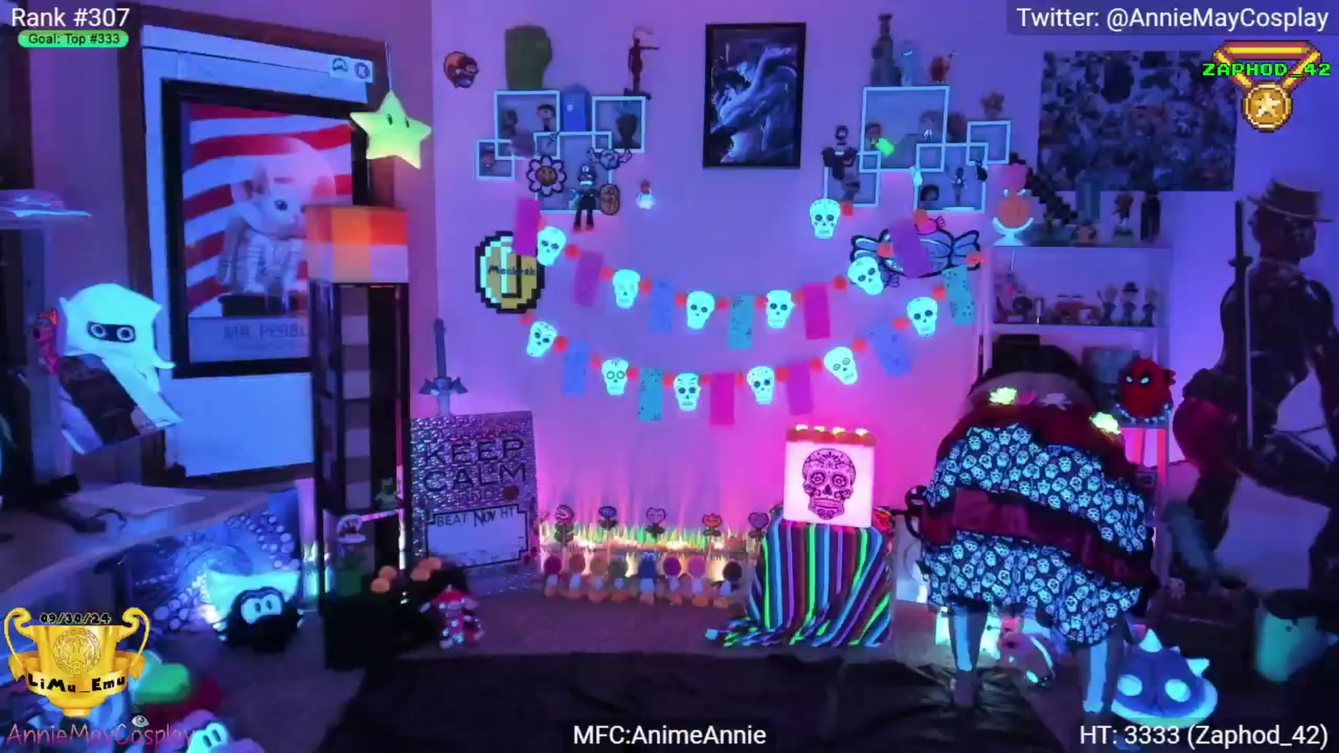 Gallery image thumbnail from AnimeAnnie's myfreecams stream on, 11/03/2024, 05:47 image 18 of 20