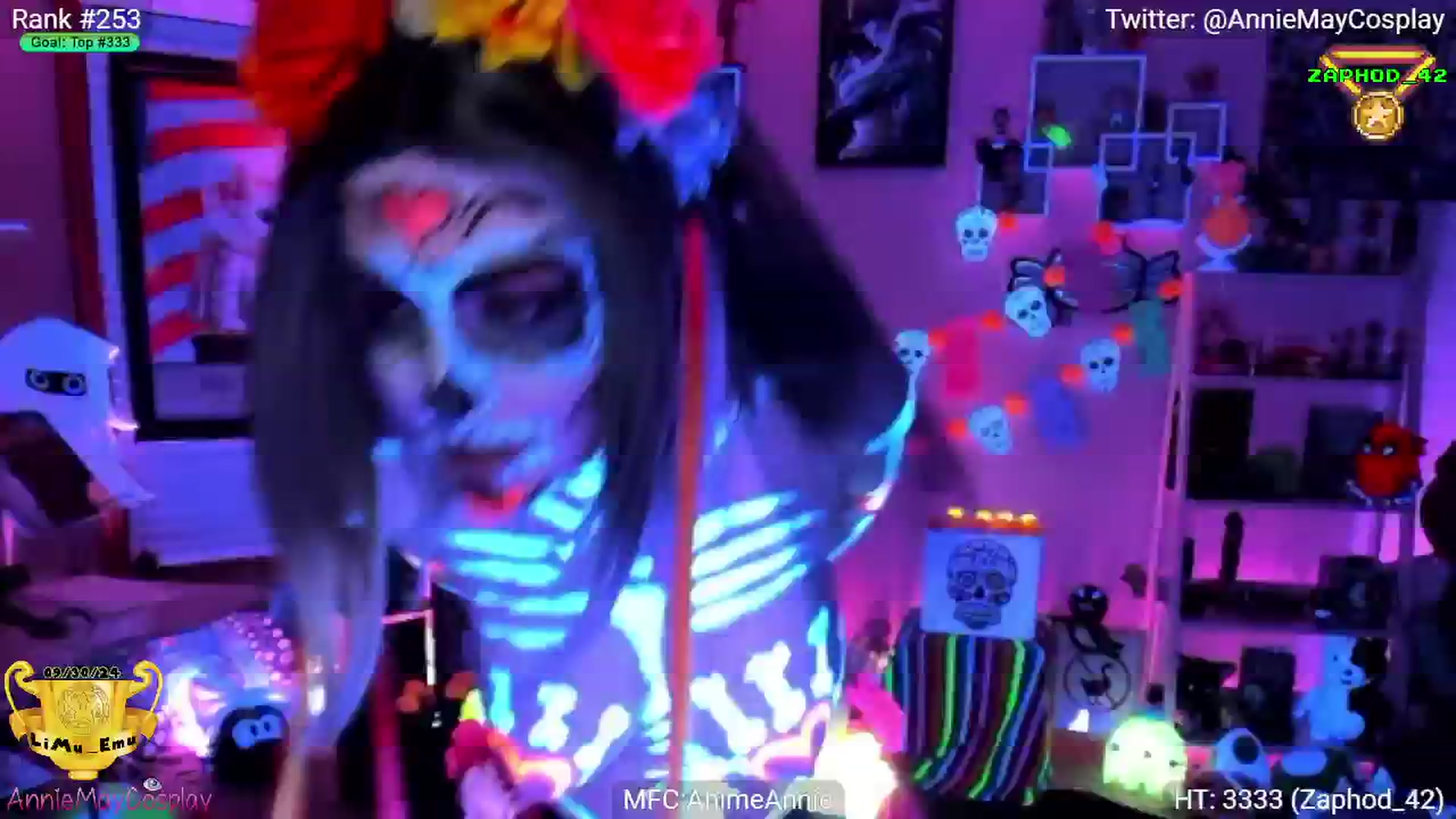 Gallery image thumbnail from AnimeAnnie's myfreecams stream on, 11/03/2024, 06:17 image 14 of 20