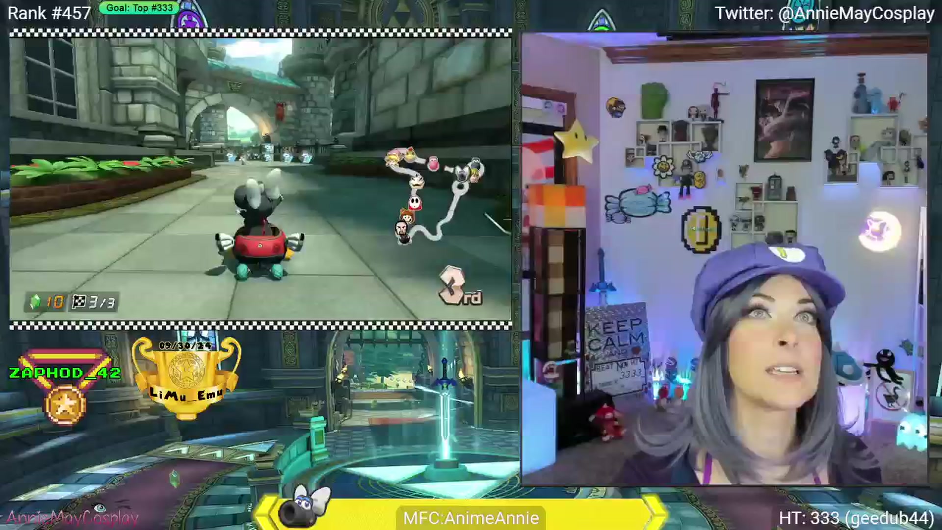 Gallery image thumbnail from AnimeAnnie's myfreecams stream on, 11/05/2024, 04:04 image 17 of 20