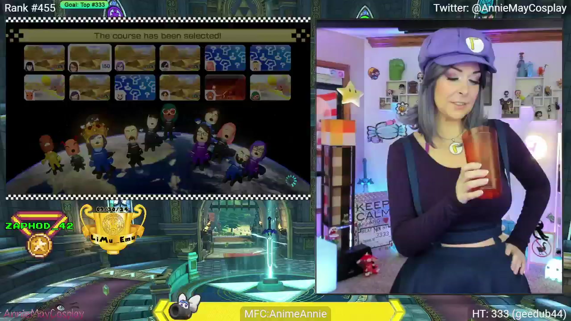 Gallery image thumbnail from AnimeAnnie's myfreecams stream on, 11/05/2024, 04:04 image 6 of 20