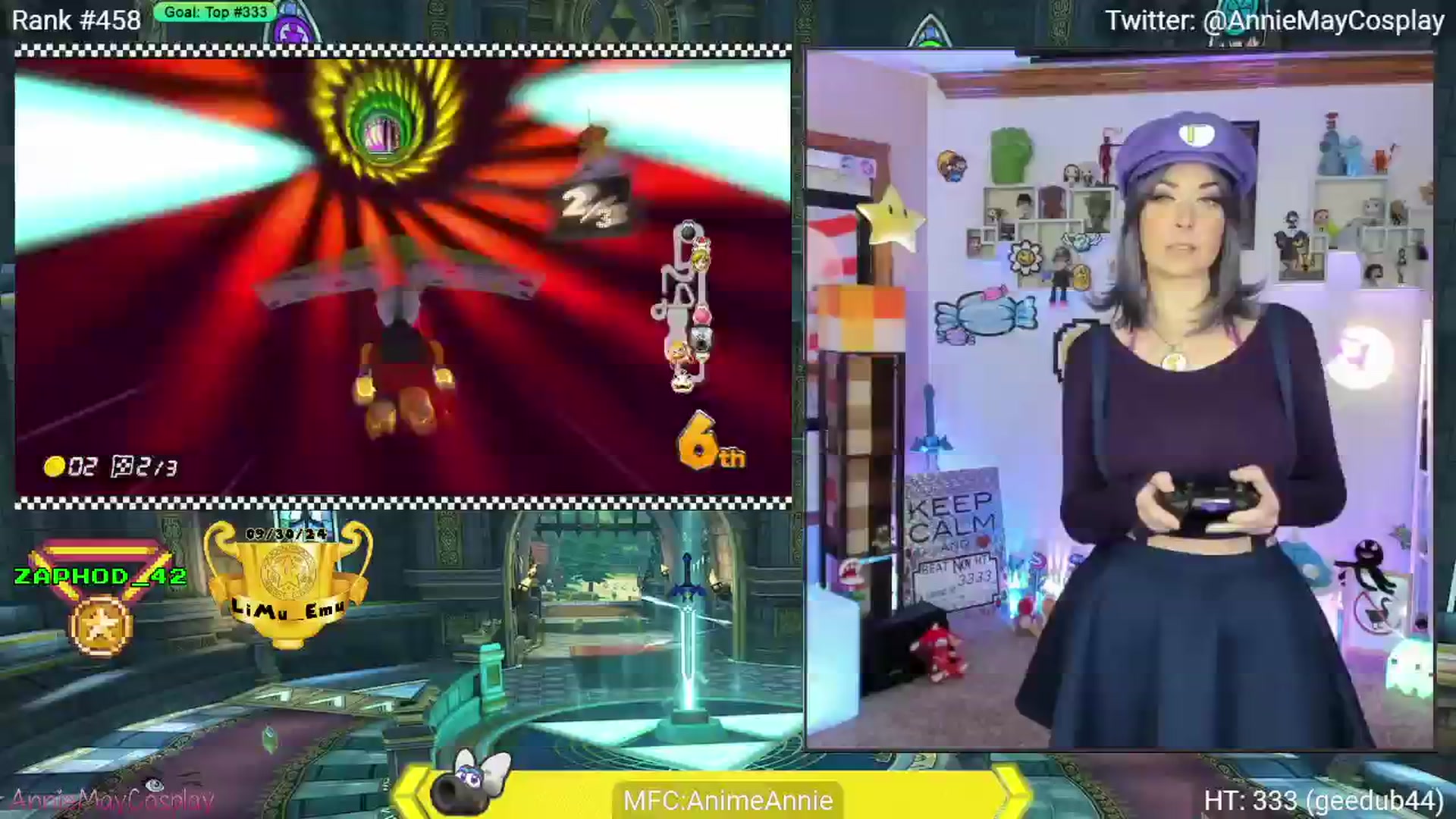 Gallery image thumbnail from AnimeAnnie's myfreecams stream on, 11/05/2024, 04:04 image 12 of 20