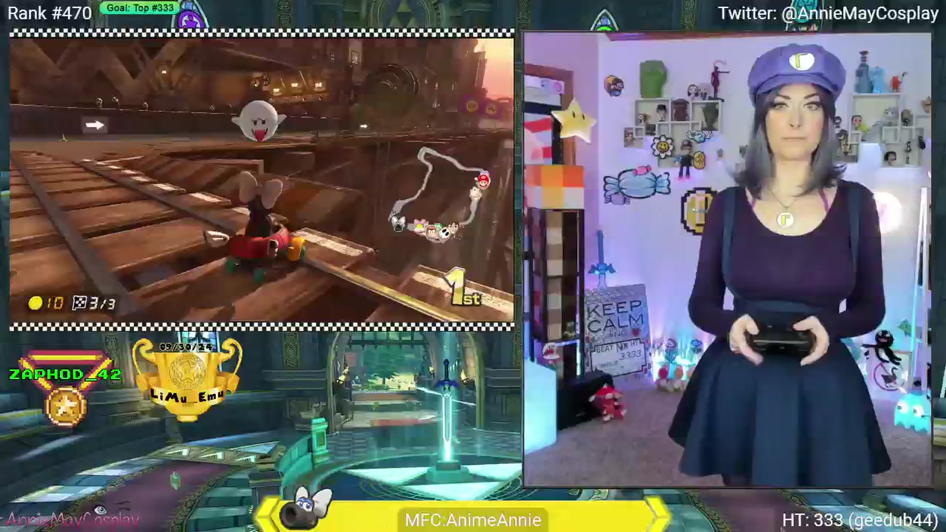 Gallery image thumbnail from AnimeAnnie's myfreecams stream on, 11/05/2024, 04:04 image 4 of 20