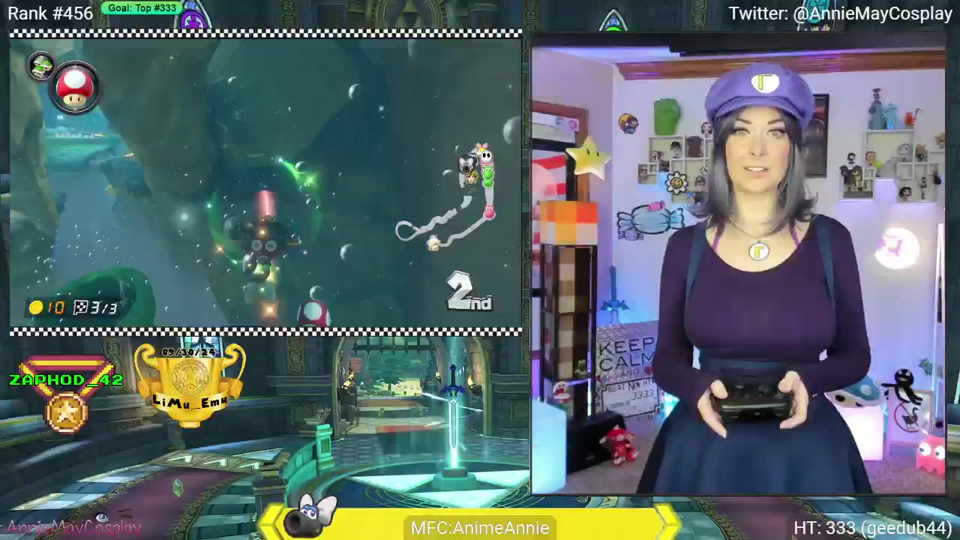 Gallery image thumbnail from AnimeAnnie's myfreecams stream on, 11/05/2024, 04:04 image 7 of 20