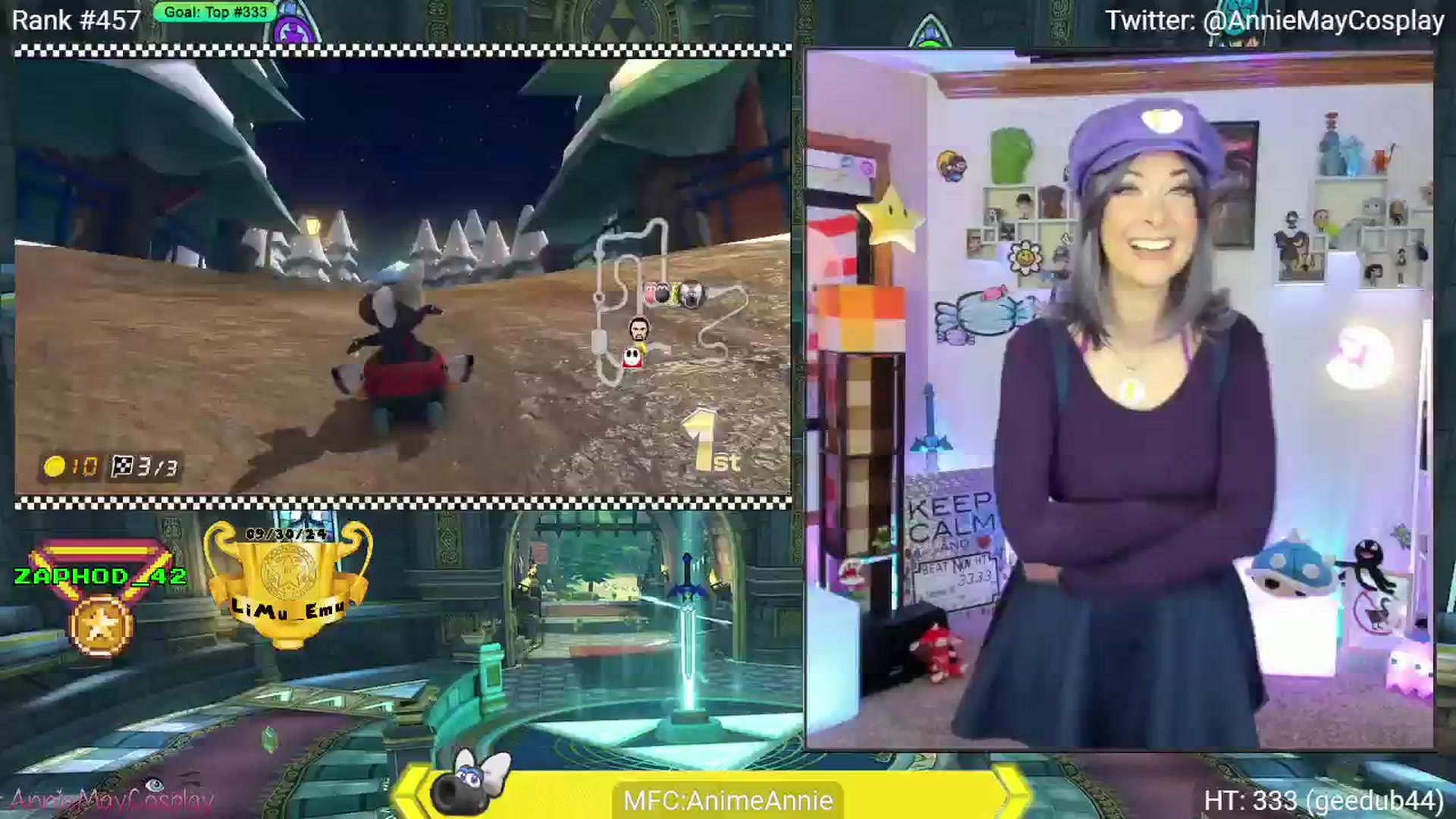 Gallery image thumbnail from AnimeAnnie's myfreecams stream on, 11/05/2024, 04:04 image 19 of 20