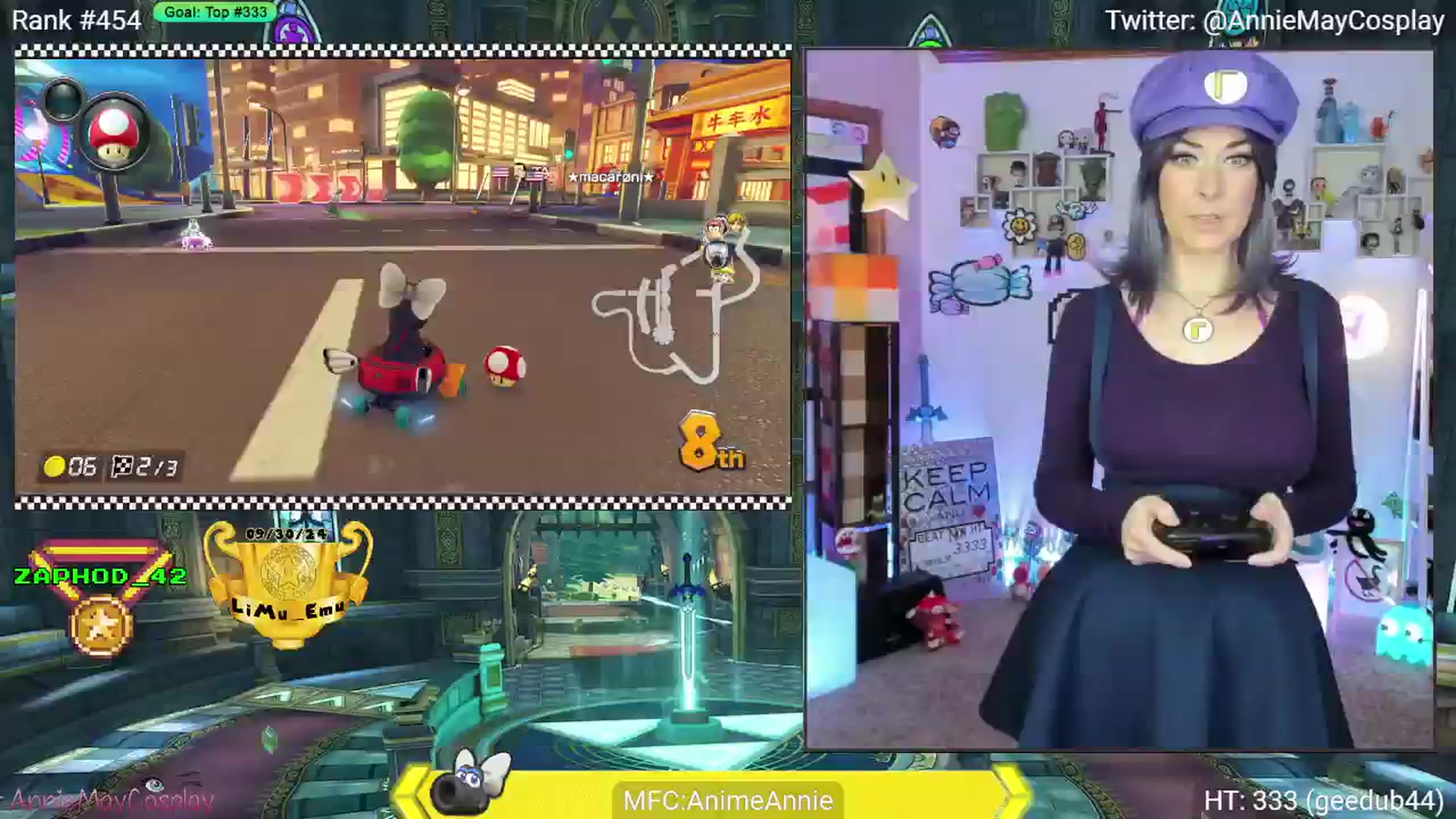 Gallery image thumbnail from AnimeAnnie's myfreecams stream on, 11/05/2024, 04:04 image 5 of 20