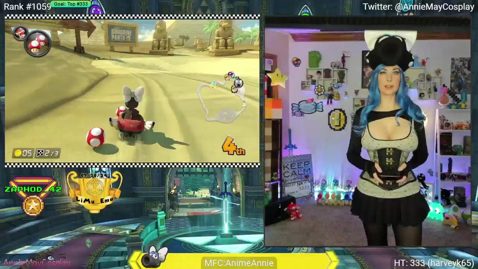 Gallery image thumbnail from AnimeAnnie's myfreecams stream on, 11/12/2024, 03:45 image 6 of 20