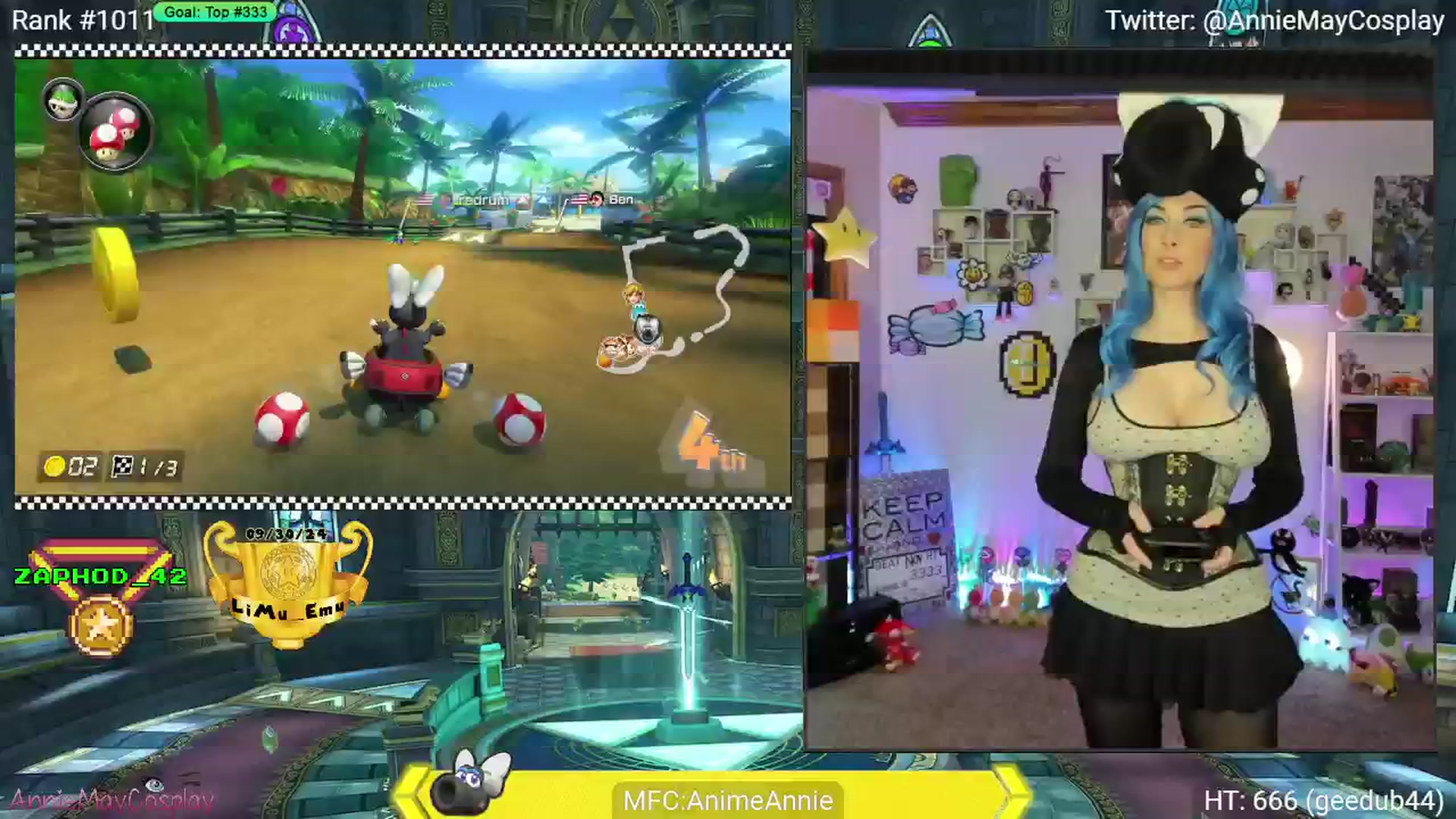 Gallery image thumbnail from AnimeAnnie's myfreecams stream on, 11/12/2024, 03:45 image 15 of 20