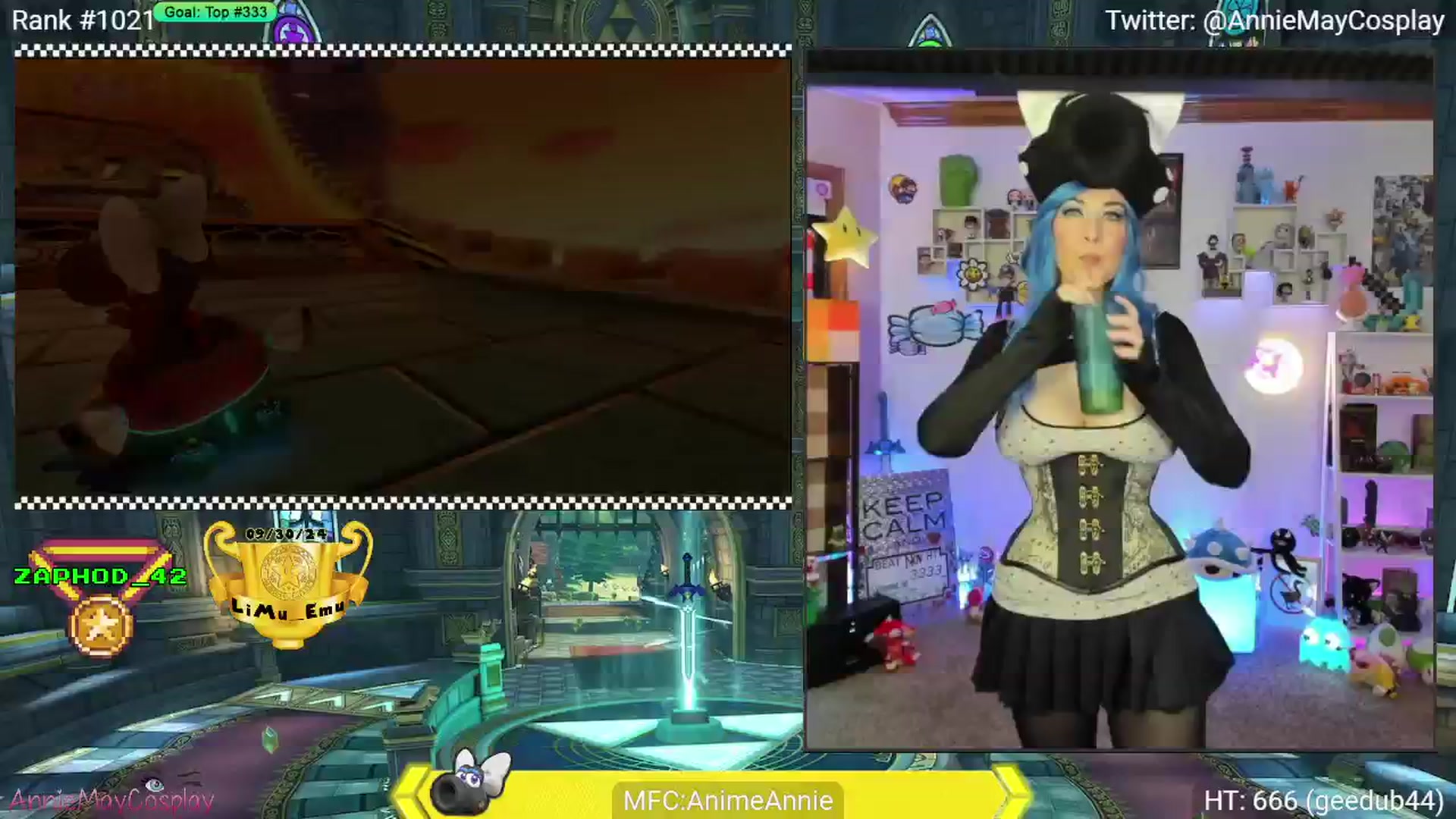 Gallery image thumbnail from AnimeAnnie's myfreecams stream on, 11/12/2024, 03:45 image 12 of 20