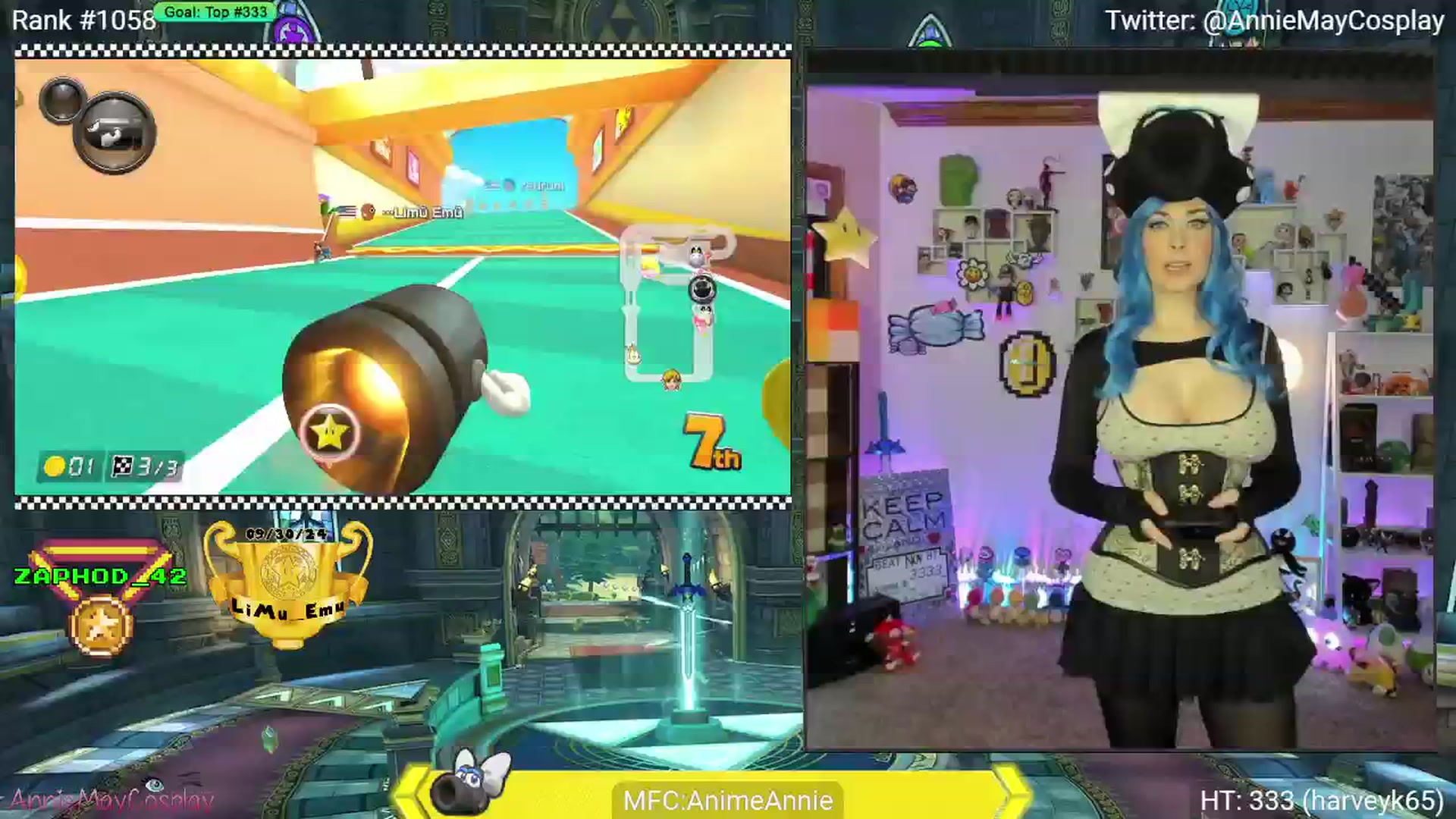 Gallery image thumbnail from AnimeAnnie's myfreecams stream on, 11/12/2024, 03:45 image 7 of 20
