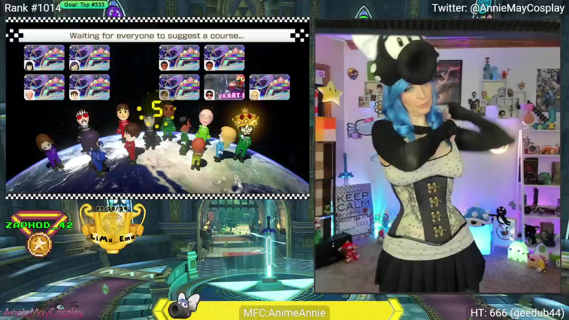 Gallery image thumbnail from AnimeAnnie's myfreecams stream on, 11/12/2024, 03:45 image 13 of 20