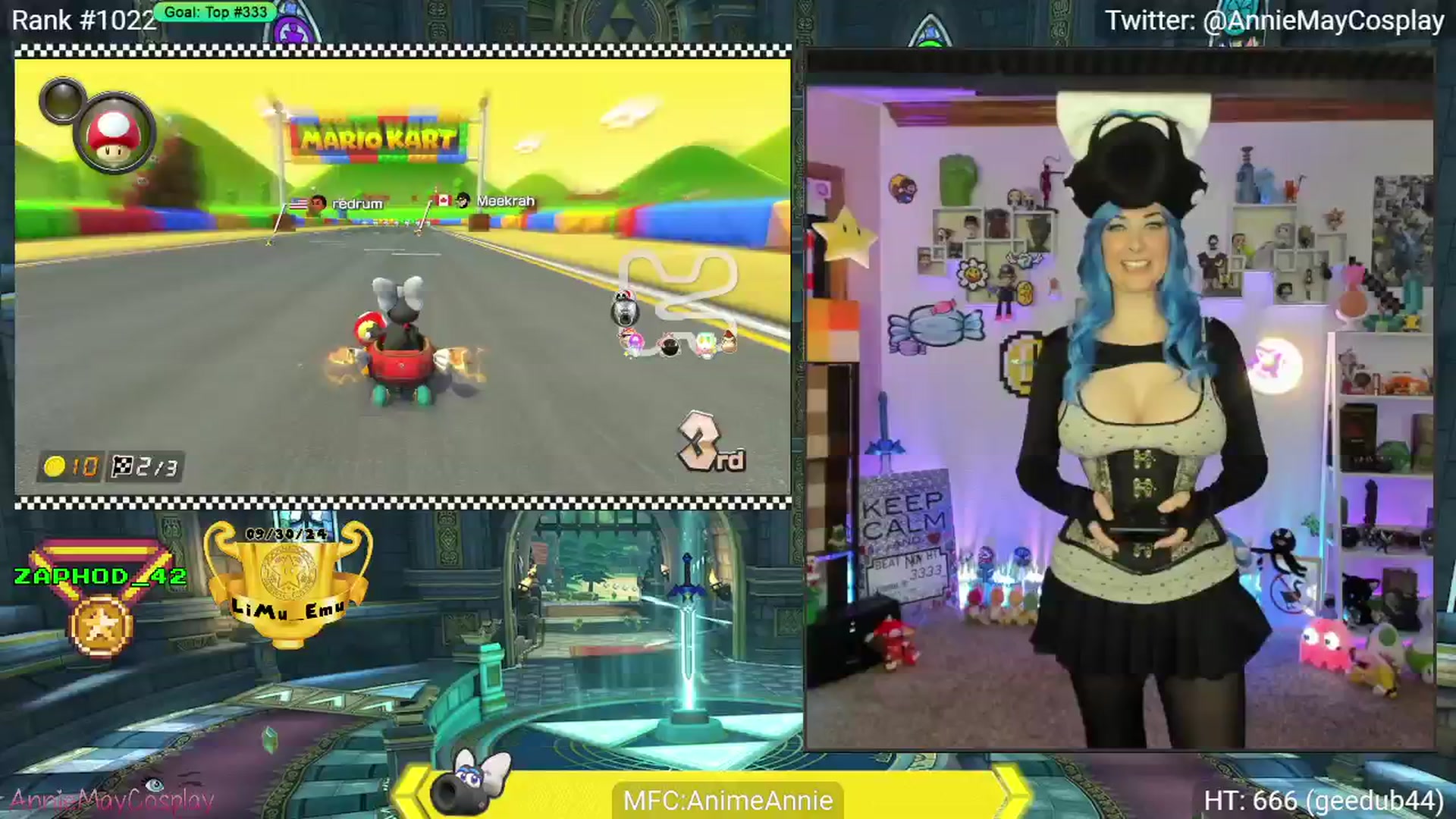 Gallery image thumbnail from AnimeAnnie's myfreecams stream on, 11/12/2024, 03:45 image 11 of 20