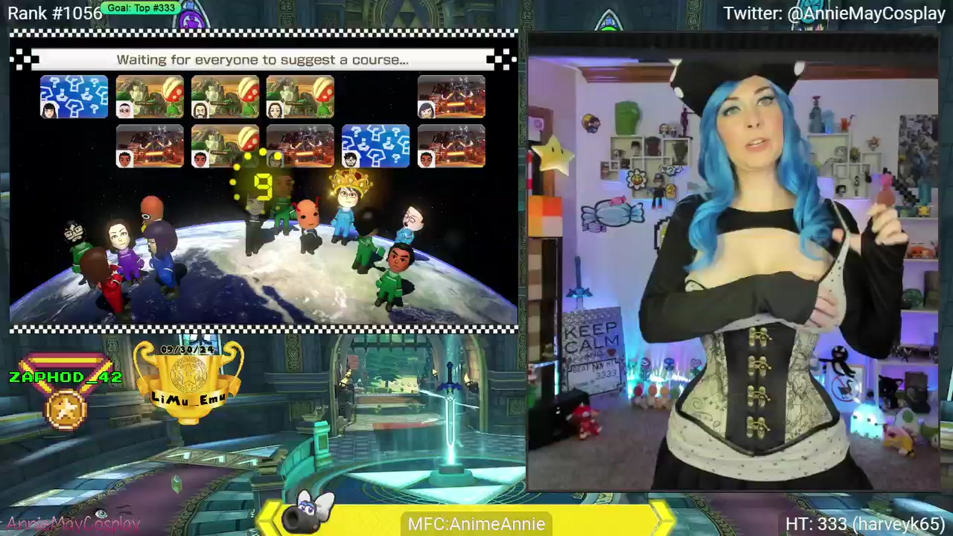 Gallery image thumbnail from AnimeAnnie's myfreecams stream on, 11/12/2024, 03:45 image 9 of 20