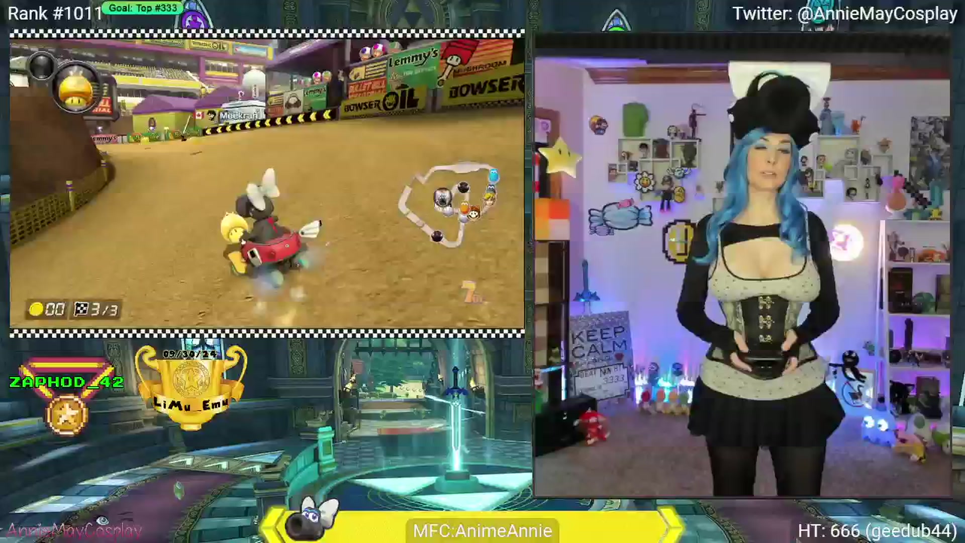 Gallery image thumbnail from AnimeAnnie's myfreecams stream on, 11/12/2024, 03:45 image 16 of 20