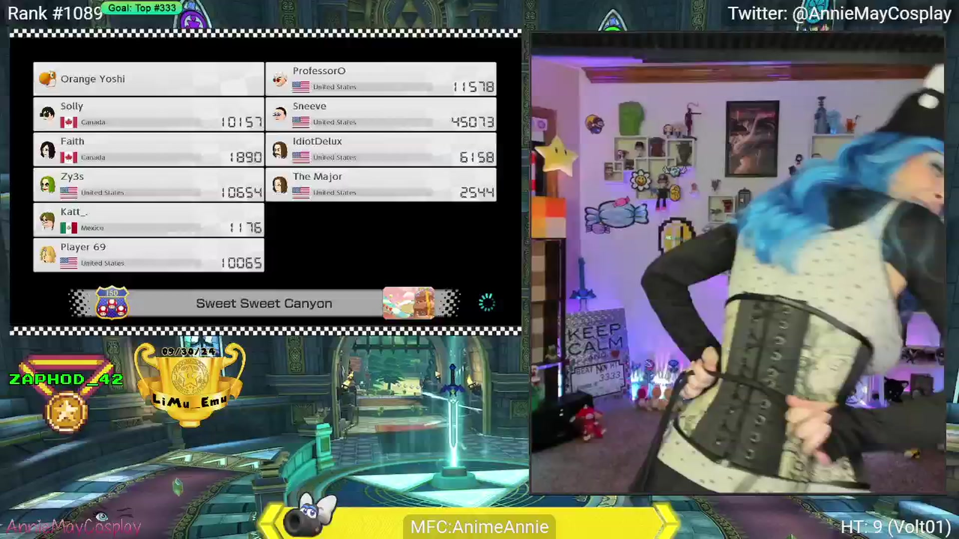 Gallery image thumbnail from AnimeAnnie's myfreecams stream on, 11/12/2024, 03:45 image 3 of 20