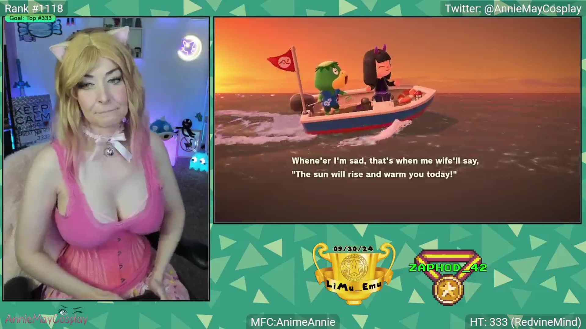 Gallery image thumbnail from AnimeAnnie's myfreecams stream on, 11/17/2024, 02:17 image 11 of 20