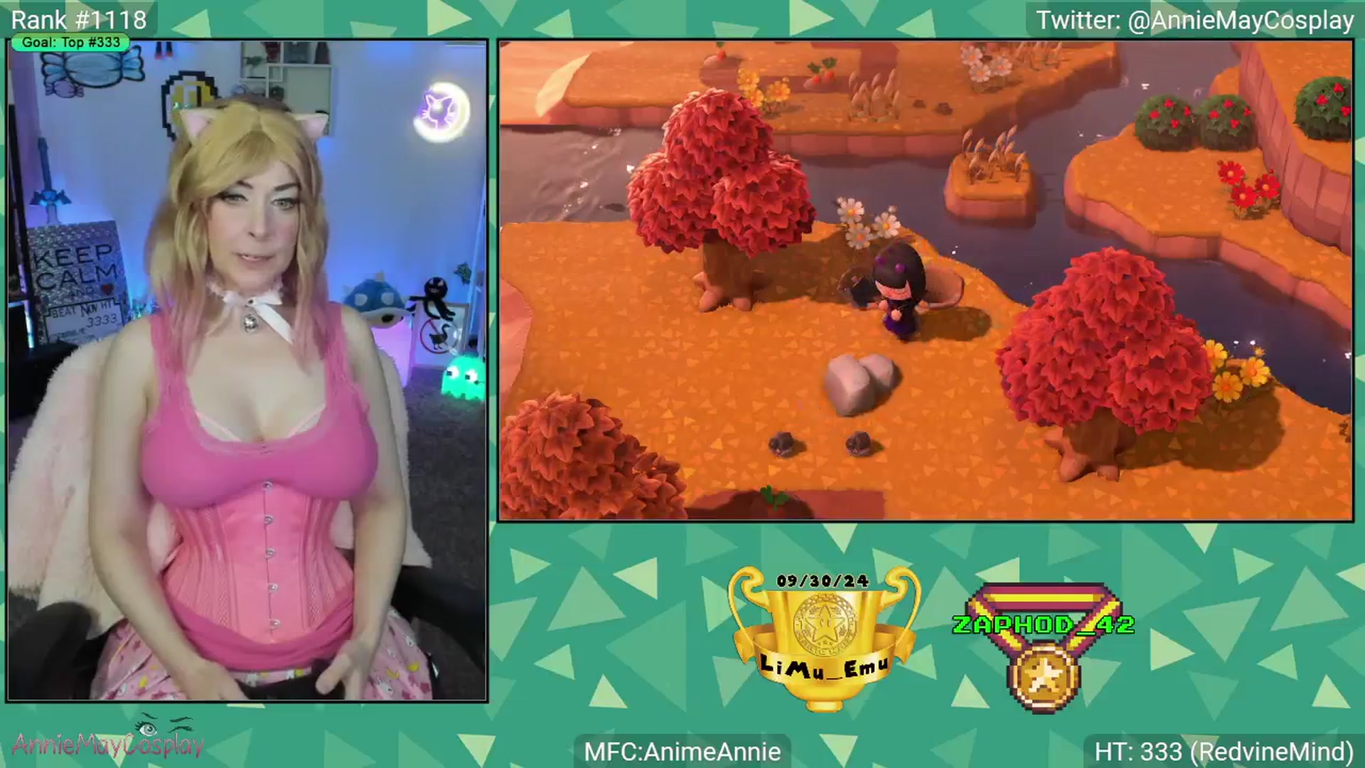 Gallery image thumbnail from AnimeAnnie's myfreecams stream on, 11/17/2024, 02:17 image 12 of 20