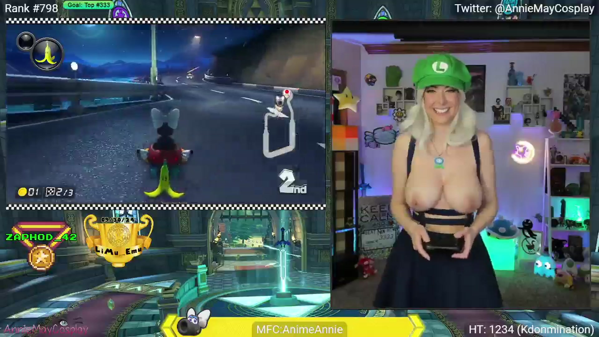 Gallery image thumbnail from AnimeAnnie's myfreecams stream on, 11/19/2024, 04:23 image 19 of 20