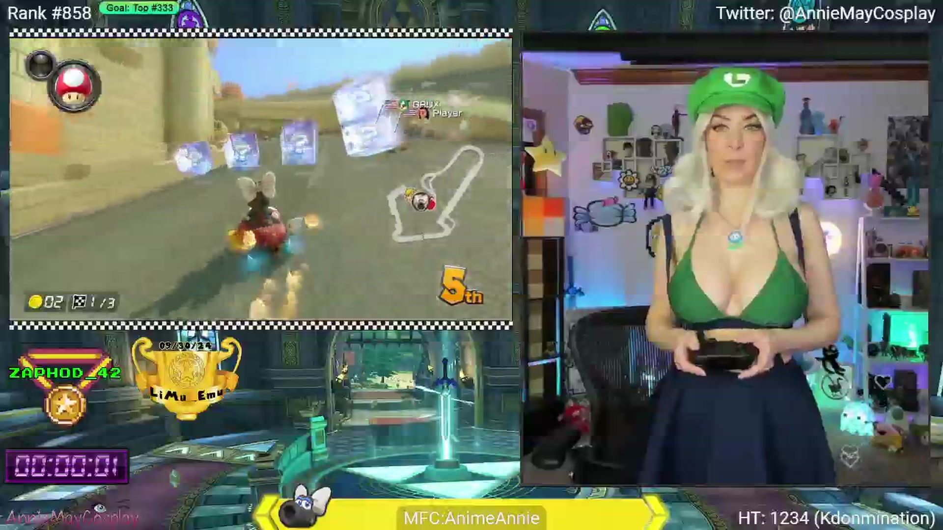Gallery image thumbnail from AnimeAnnie's myfreecams stream on, 11/19/2024, 04:23 image 9 of 20