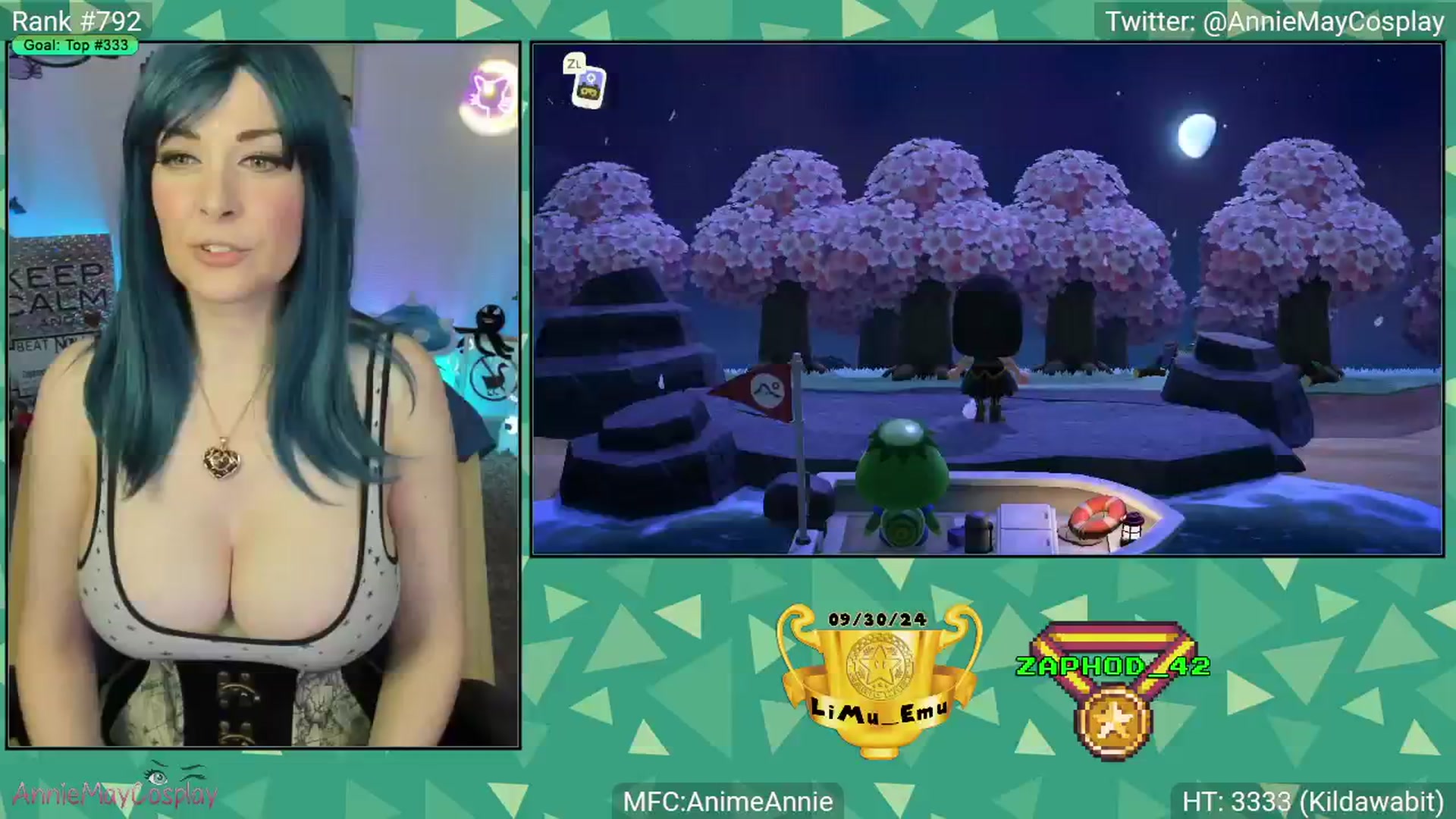 Gallery image thumbnail from AnimeAnnie's myfreecams stream on, 11/22/2024, 04:30 image 6 of 20