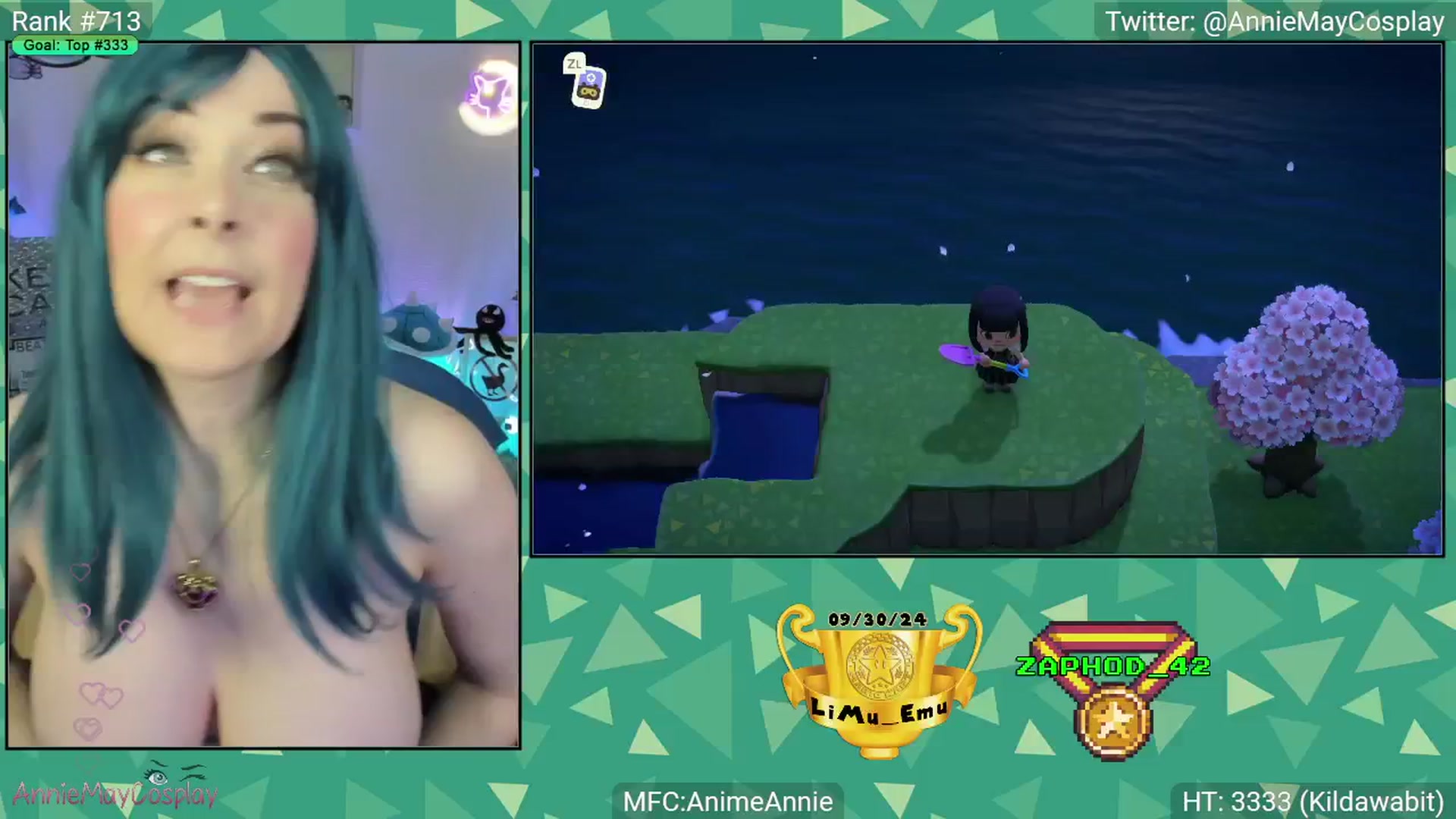 Gallery image thumbnail from AnimeAnnie's myfreecams stream on, 11/22/2024, 04:30 image 7 of 20