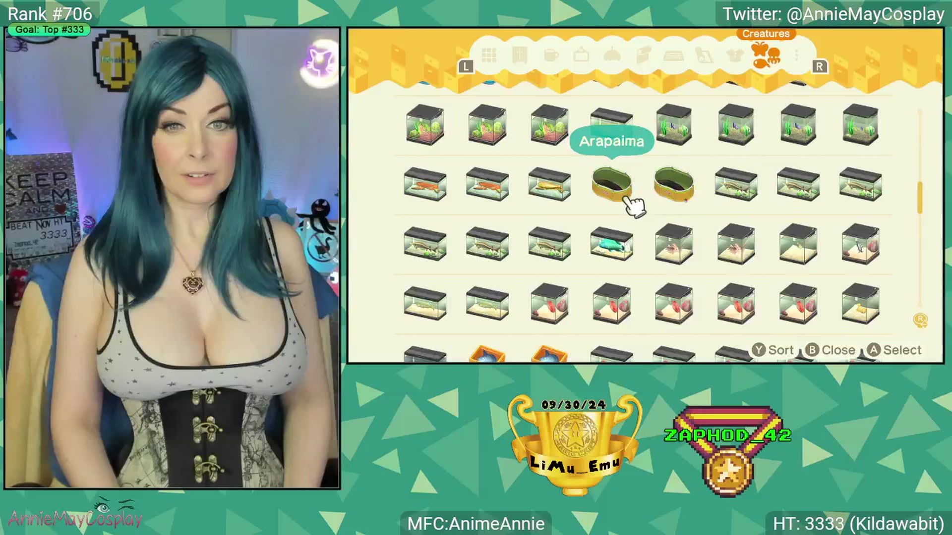 Gallery image thumbnail from AnimeAnnie's myfreecams stream on, 11/22/2024, 04:30 image 18 of 20
