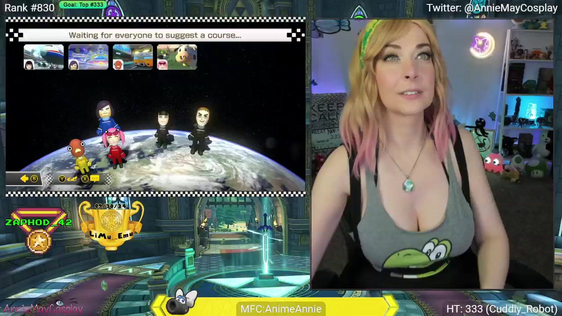 Gallery image thumbnail from AnimeAnnie's myfreecams stream on, 11/26/2024, 03:54 image 10 of 20