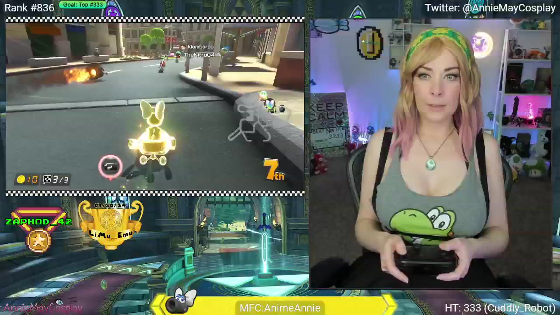 Gallery image thumbnail from AnimeAnnie's myfreecams stream on, 11/26/2024, 03:54 image 8 of 20