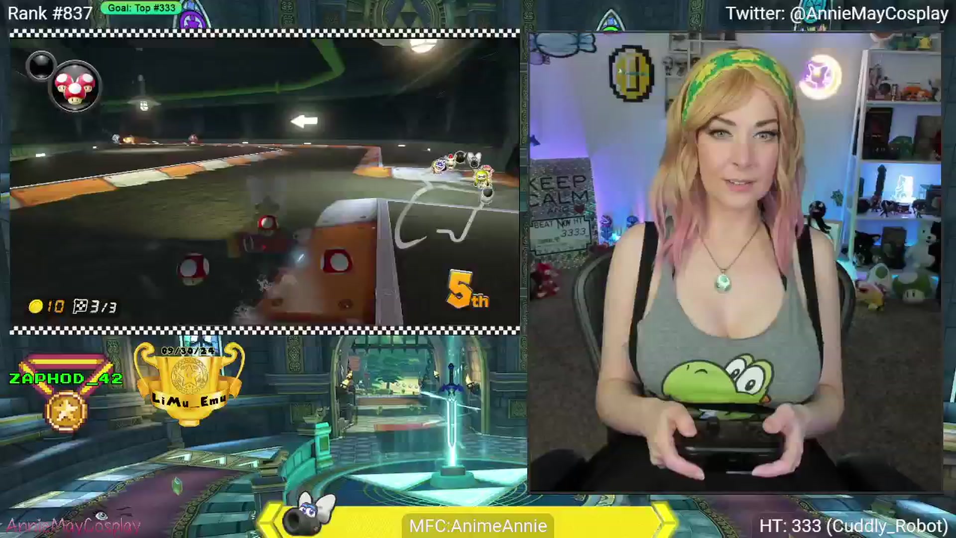 Gallery image thumbnail from AnimeAnnie's myfreecams stream on, 11/26/2024, 03:54 image 9 of 20