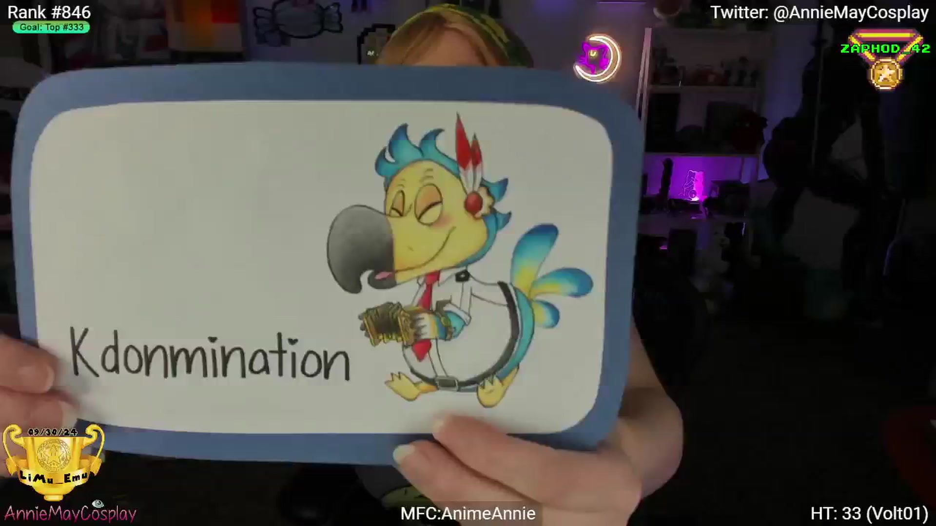 Gallery image thumbnail from AnimeAnnie's myfreecams stream on, 11/26/2024, 03:54 image 2 of 20