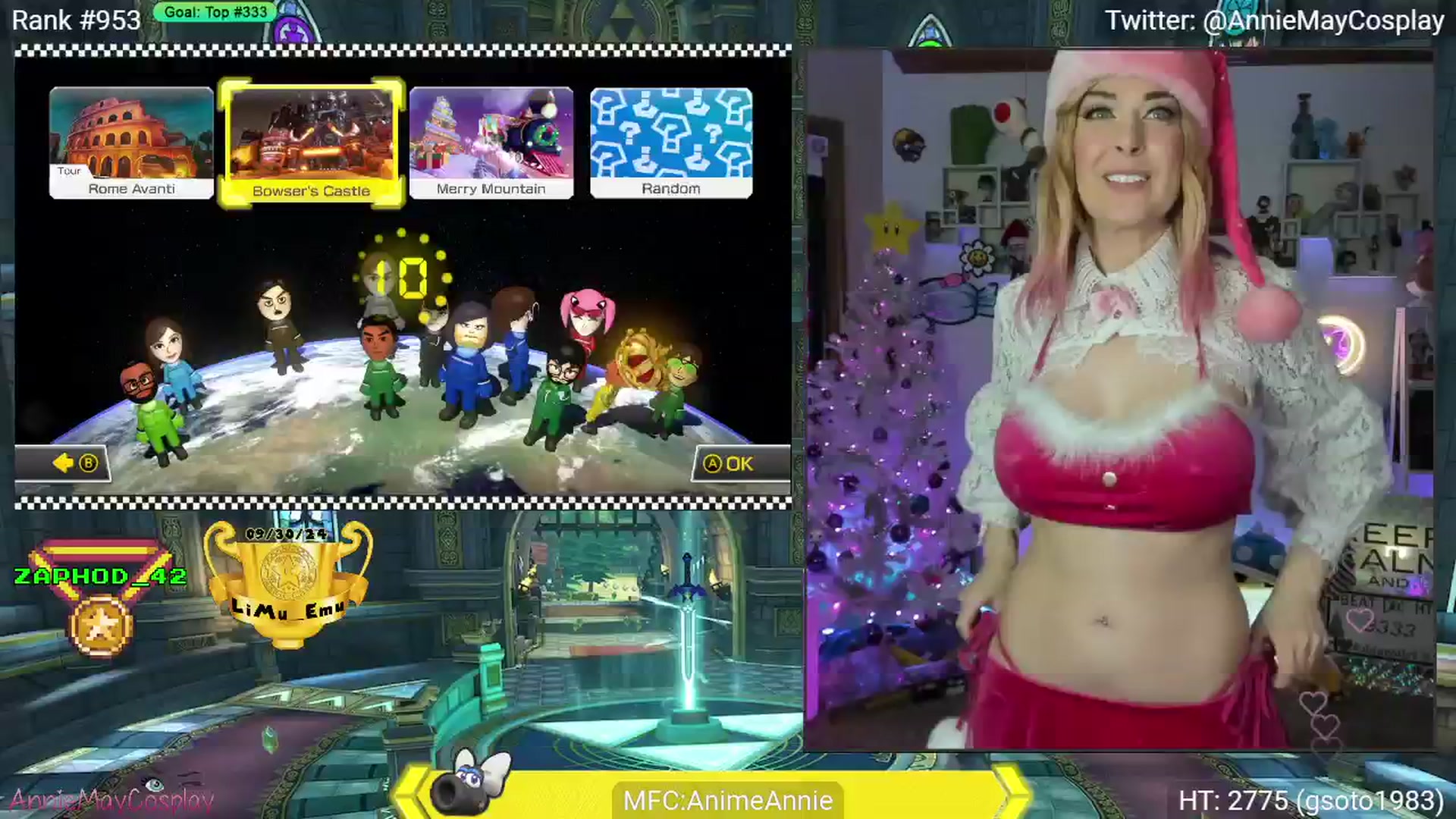 Gallery image thumbnail from AnimeAnnie's myfreecams stream on, 12/10/2024, 04:26 image 13 of 20