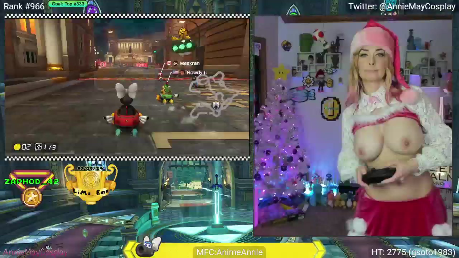 Gallery image thumbnail from AnimeAnnie's myfreecams stream on, 12/10/2024, 04:26 image 11 of 20