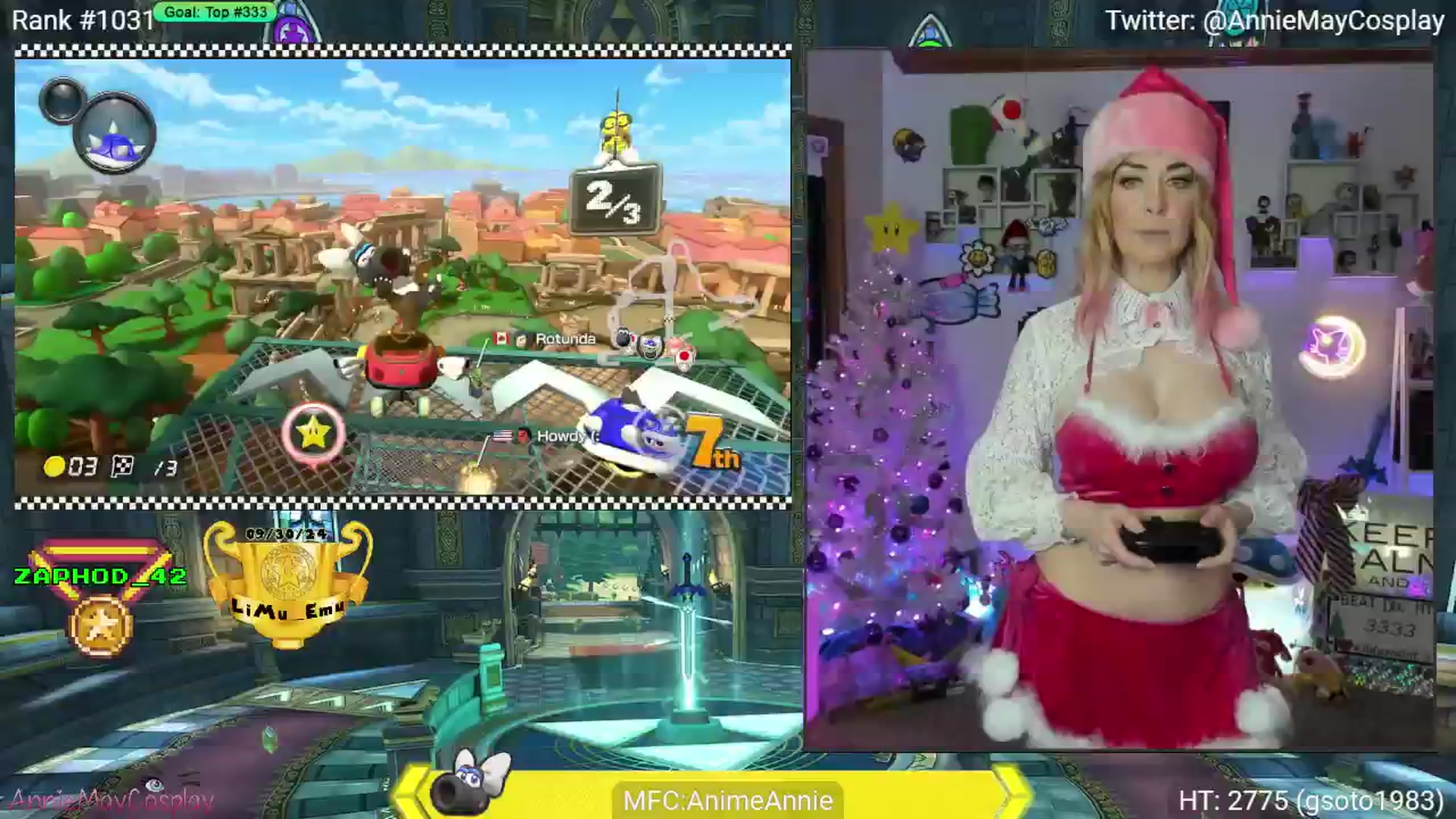 Gallery image thumbnail from AnimeAnnie's myfreecams stream on, 12/10/2024, 04:26 image 10 of 20
