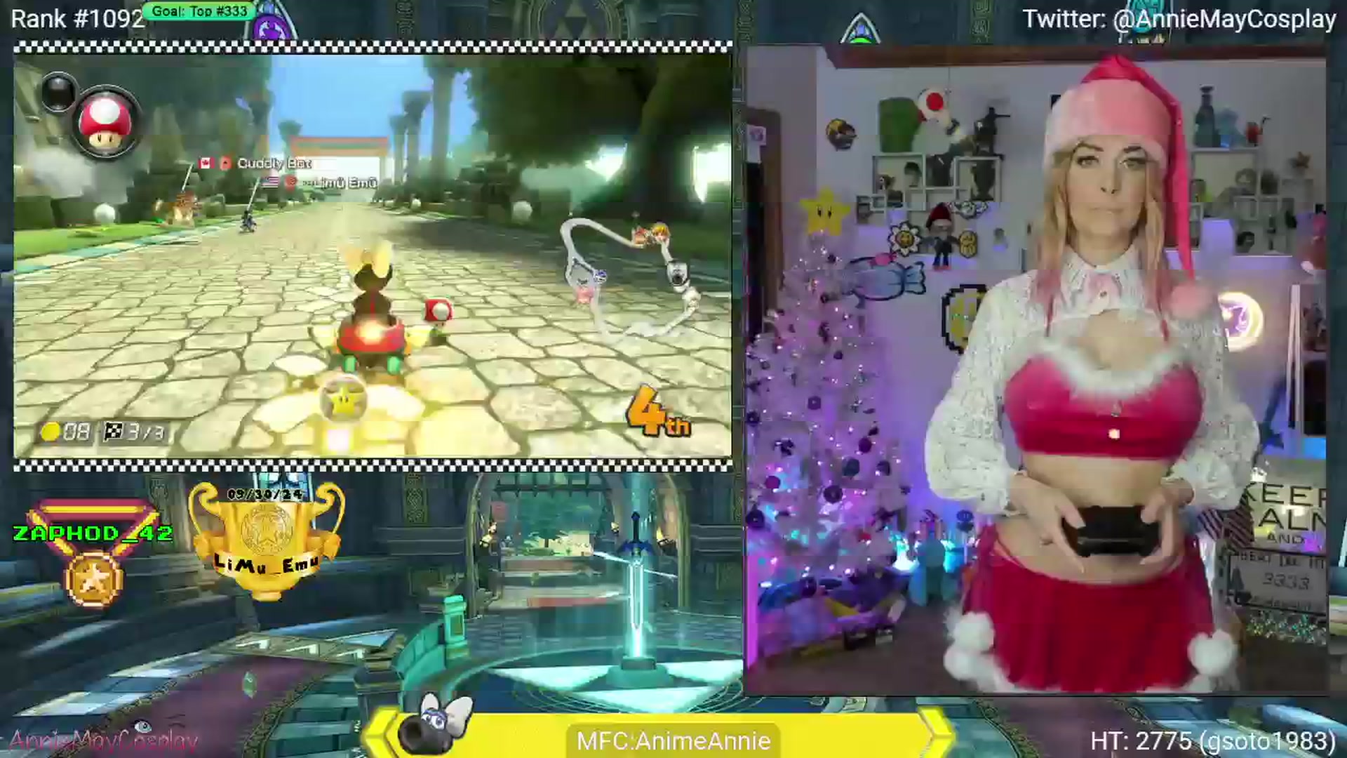 Gallery image thumbnail from AnimeAnnie's myfreecams stream on, 12/10/2024, 04:26 image 9 of 20