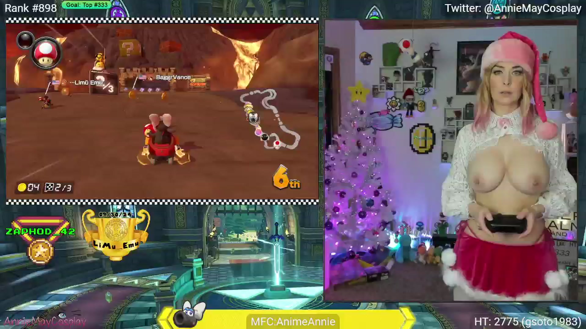 Gallery image thumbnail from AnimeAnnie's myfreecams stream on, 12/10/2024, 04:26 image 16 of 20