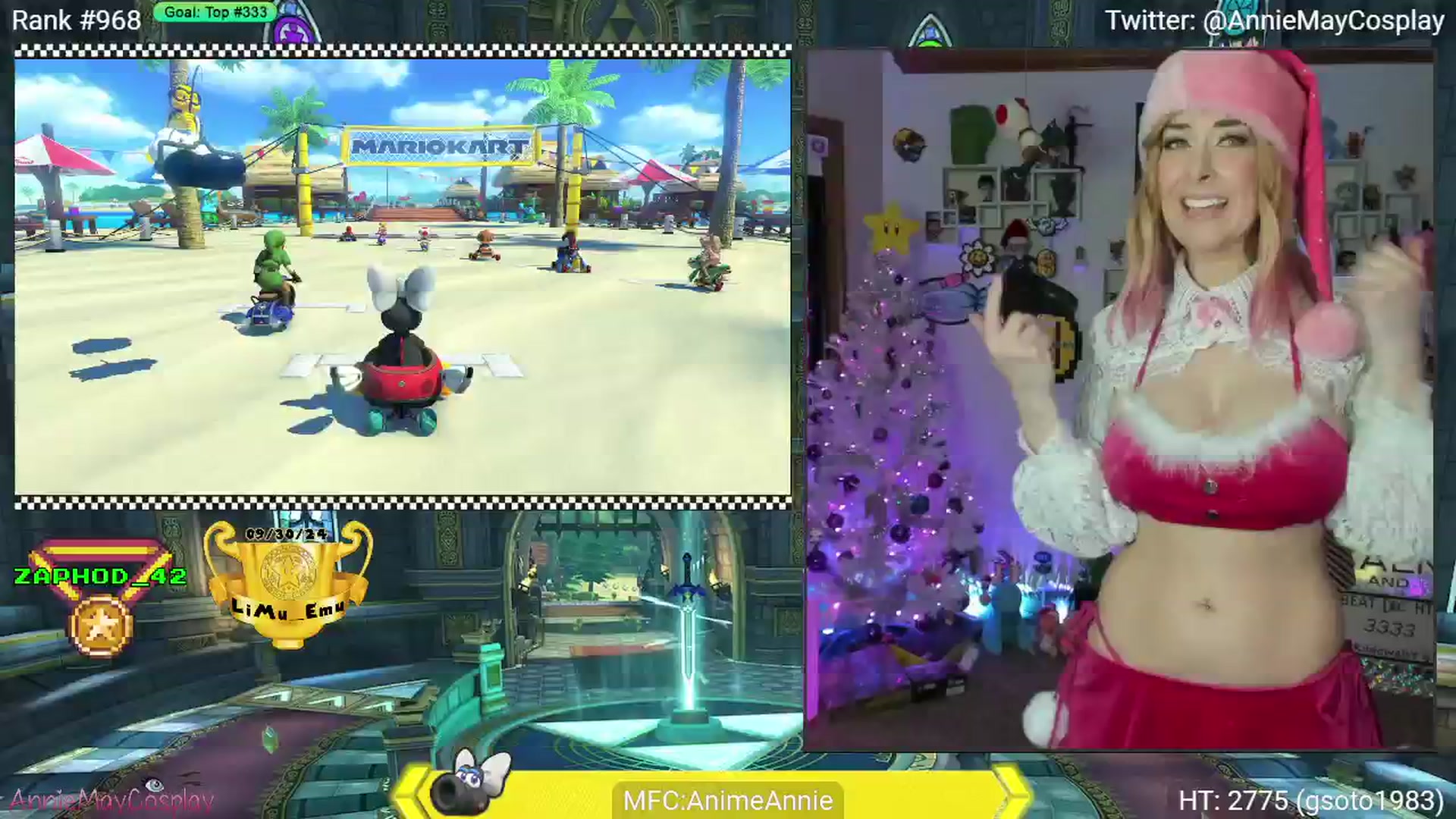 Gallery image thumbnail from AnimeAnnie's myfreecams stream on, 12/10/2024, 04:26 image 12 of 20