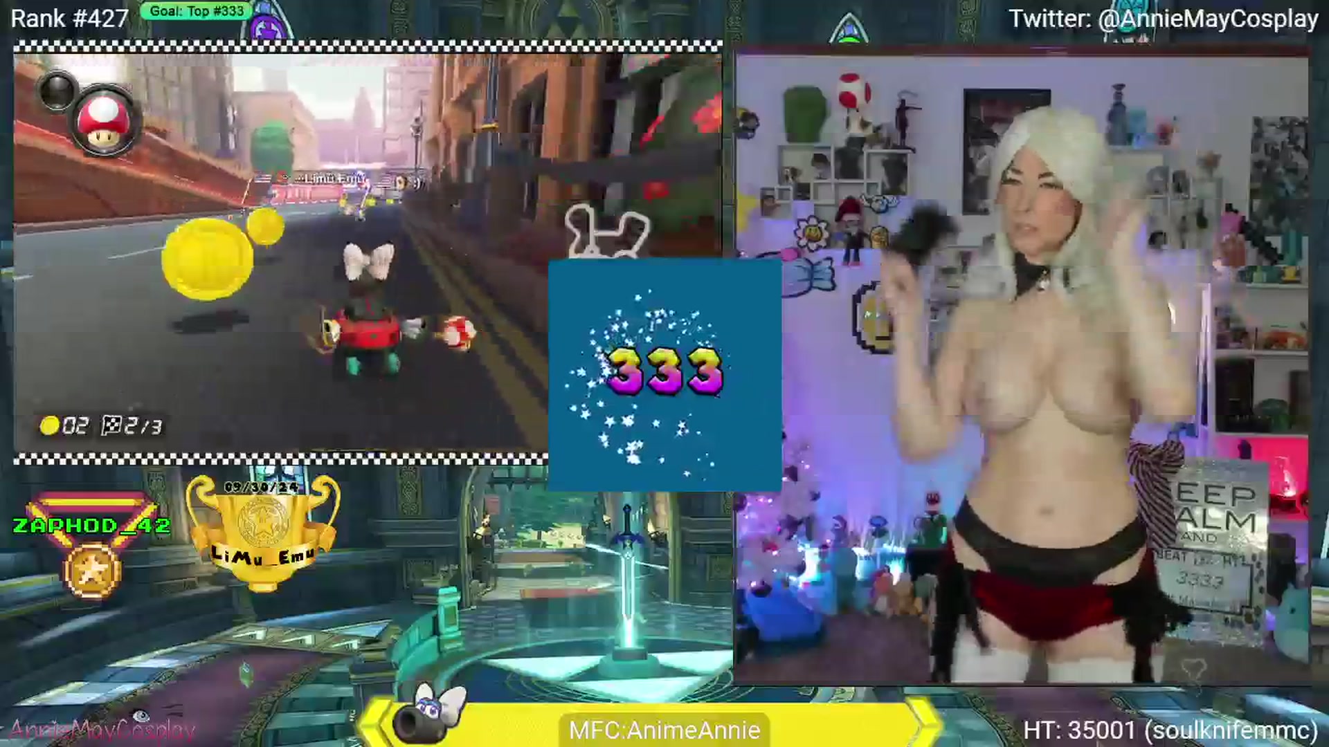 Gallery image thumbnail from AnimeAnnie's myfreecams stream on, 12/24/2024, 05:25 image 20 of 20