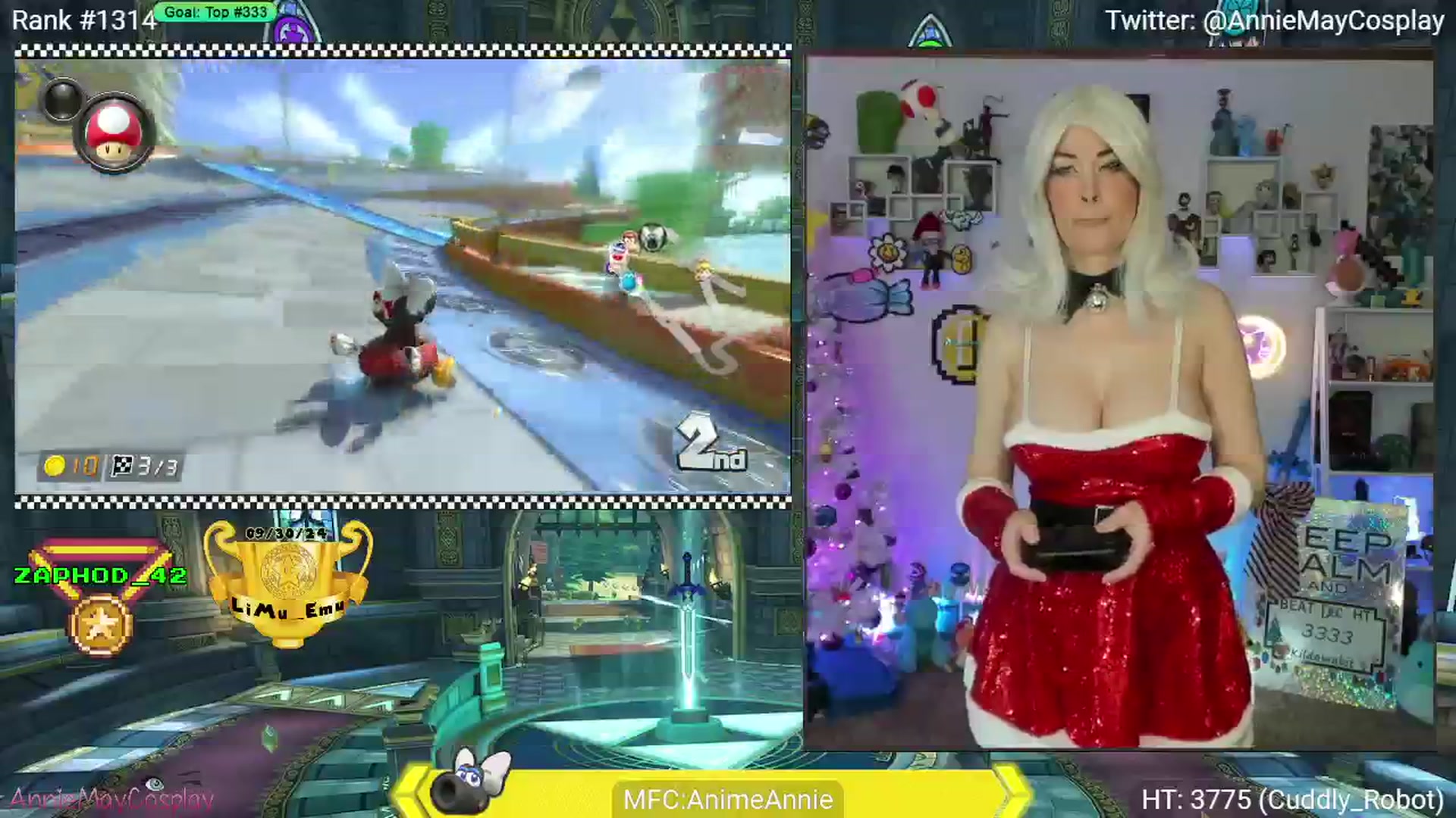 Gallery image thumbnail from AnimeAnnie's myfreecams stream on, 12/24/2024, 05:25 image 5 of 20