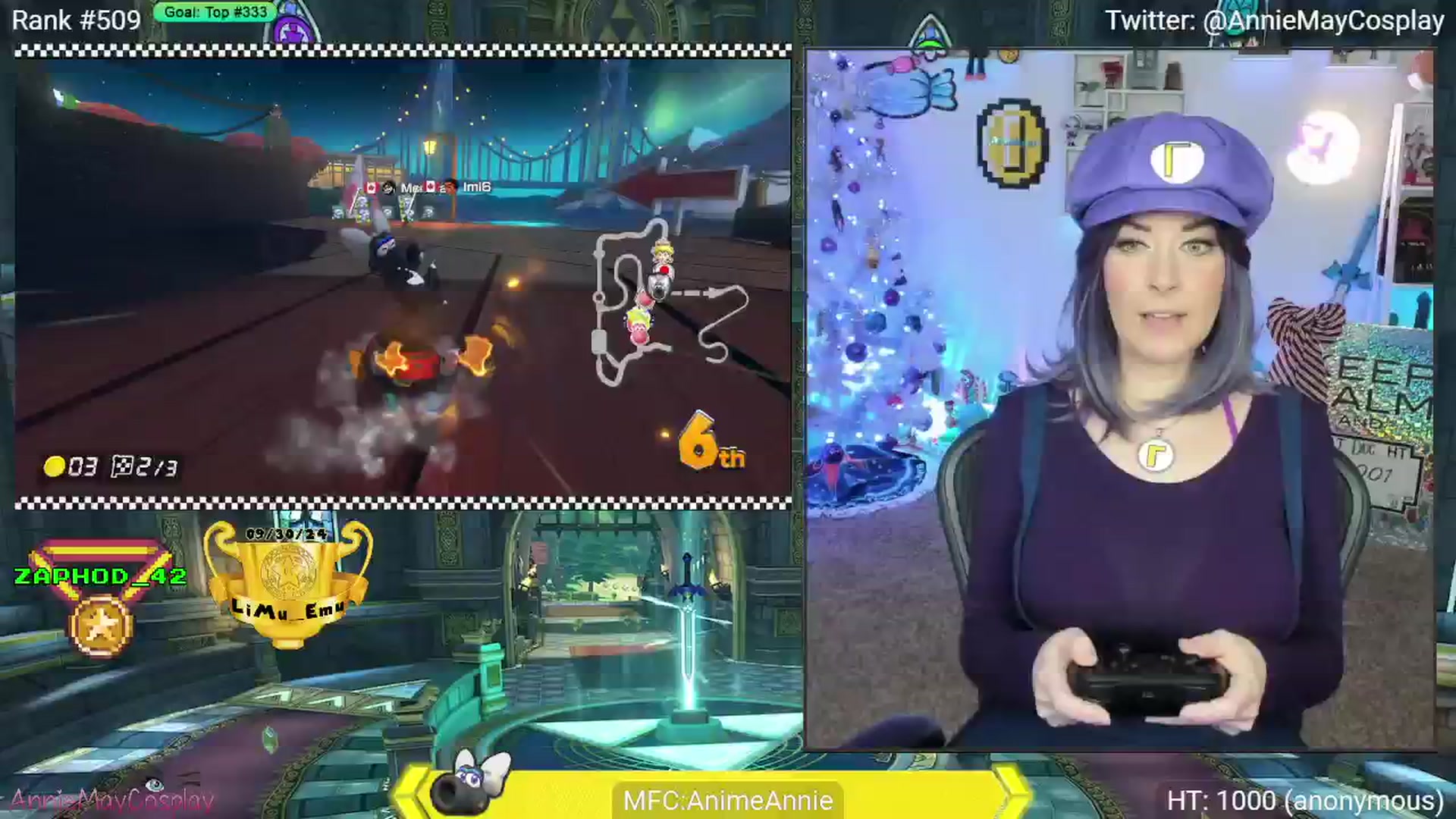 Gallery image thumbnail from AnimeAnnie's myfreecams stream on, 12/31/2024, 03:28 image 2 of 20