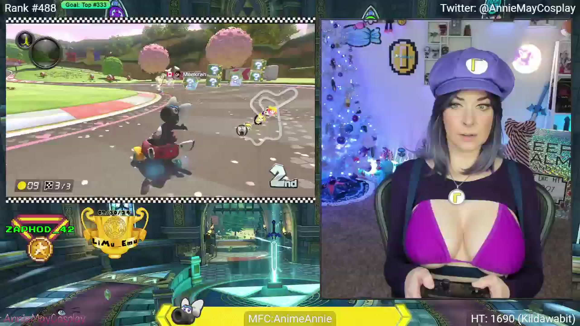 Gallery image thumbnail from AnimeAnnie's myfreecams stream on, 12/31/2024, 03:28 image 12 of 20